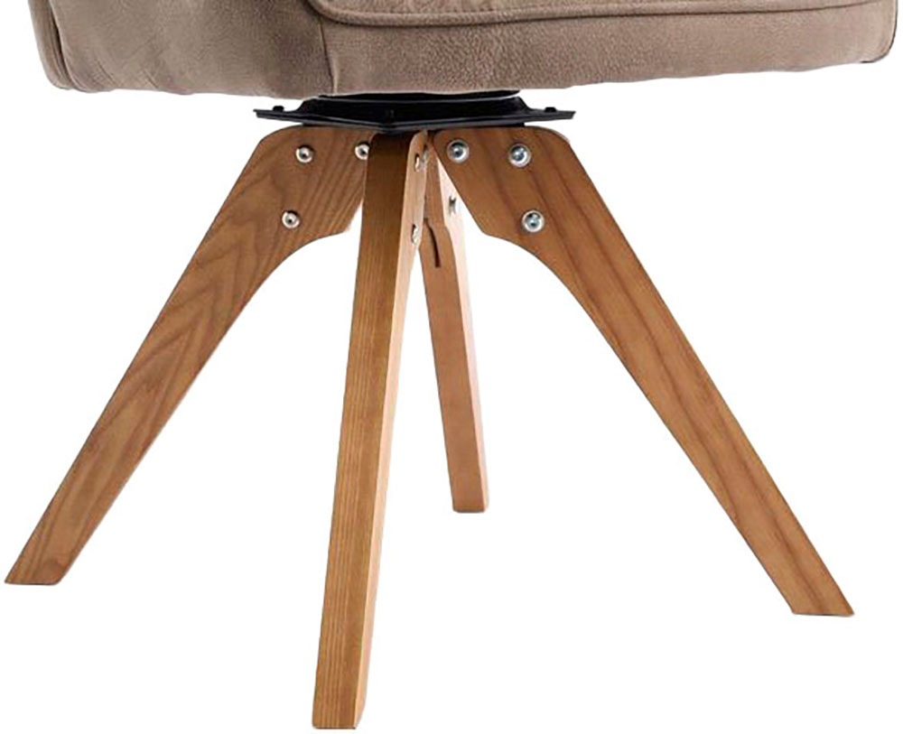 Home affaire Stuhl »Pollenca«, (Set), 2 St., Microfaser, tolle Optik