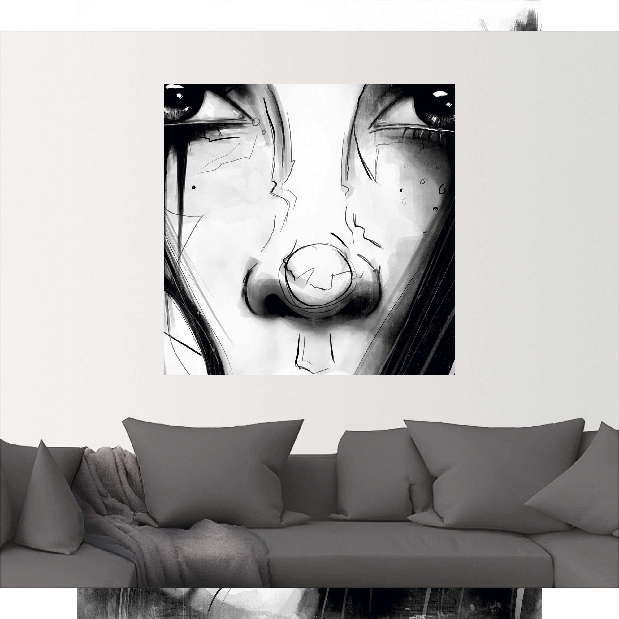 Artland Wandbild »Augenblick«, Portrait, (1 St.), als Poster, Wandaufkleber in verschied. Größen