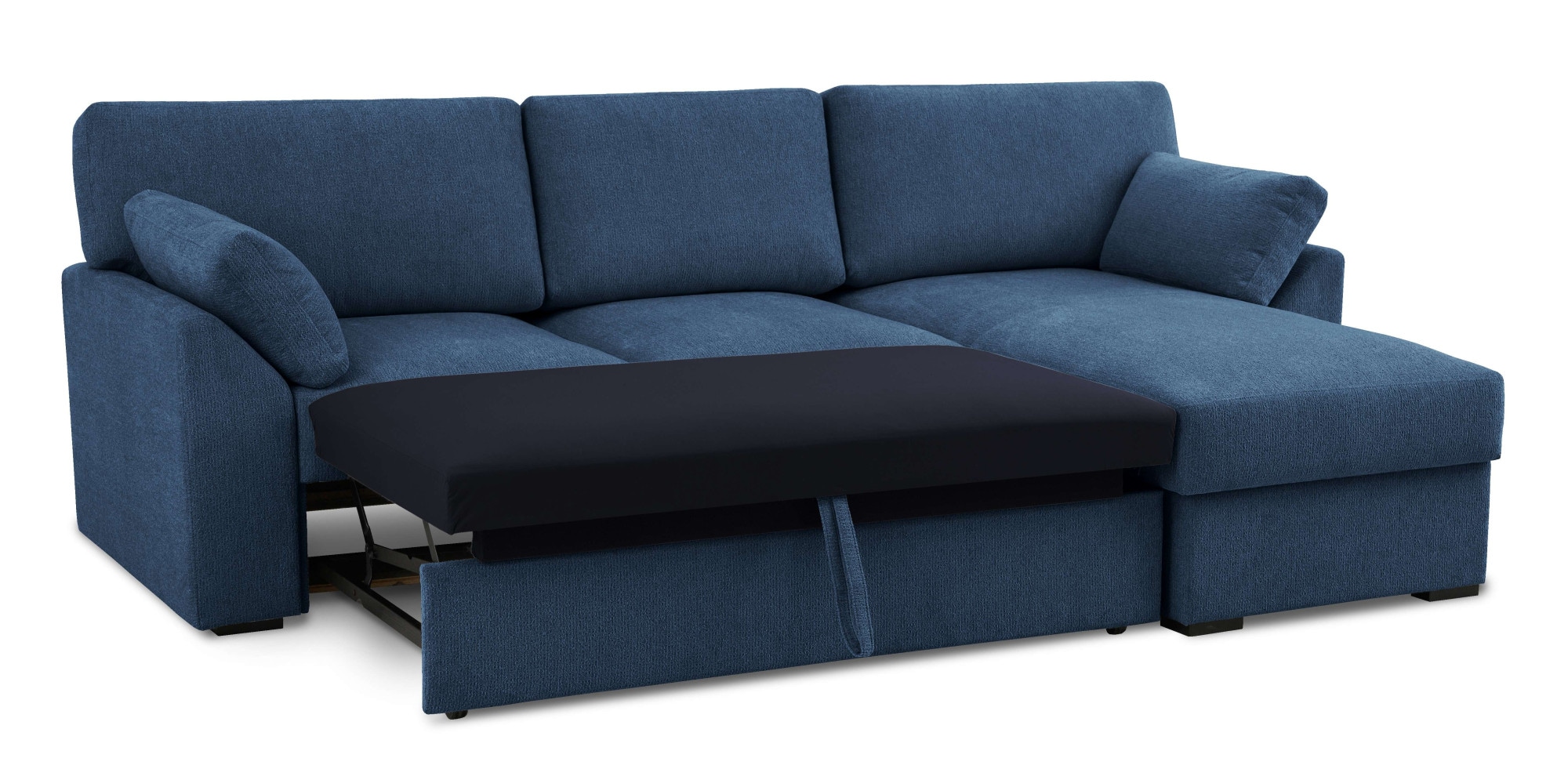 Home affaire Ecksofa »Citry«, Breite 246 cm, Chenille, Bettfunktion, Bettkasten, L-Form