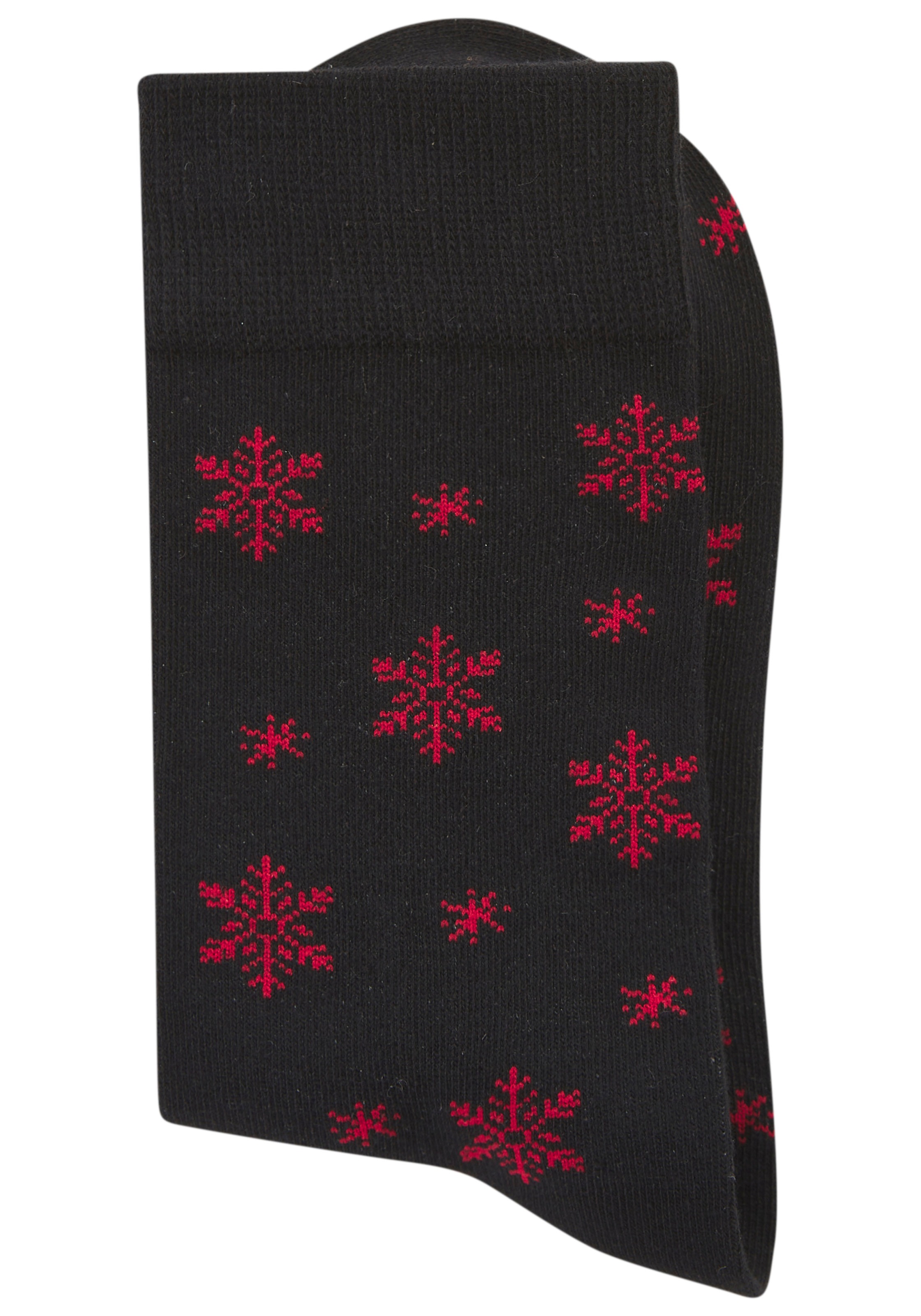 LASCANA Socken Packung, 3 Paar tlg. mit weihnachtlichem Dackelmotiv