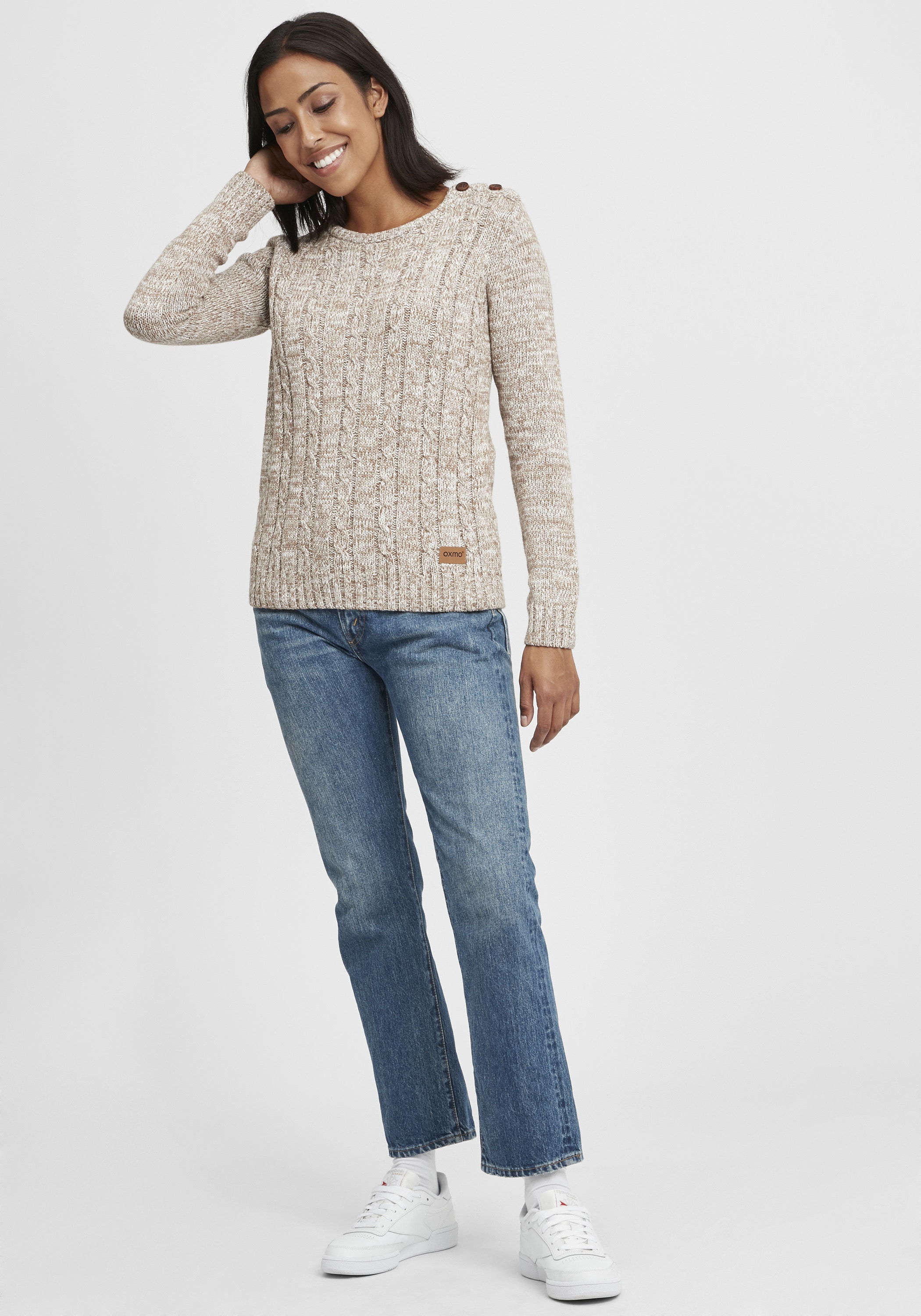 OXMO Strickpullover »Strickpullover OXPhia«