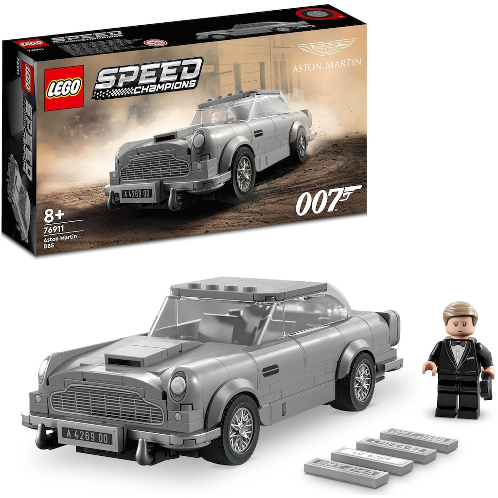 LEGO® Konstruktionsspielsteine »007 Aston Martin DB5 (76911), LEGO® Speed Champions«, (298 St.)