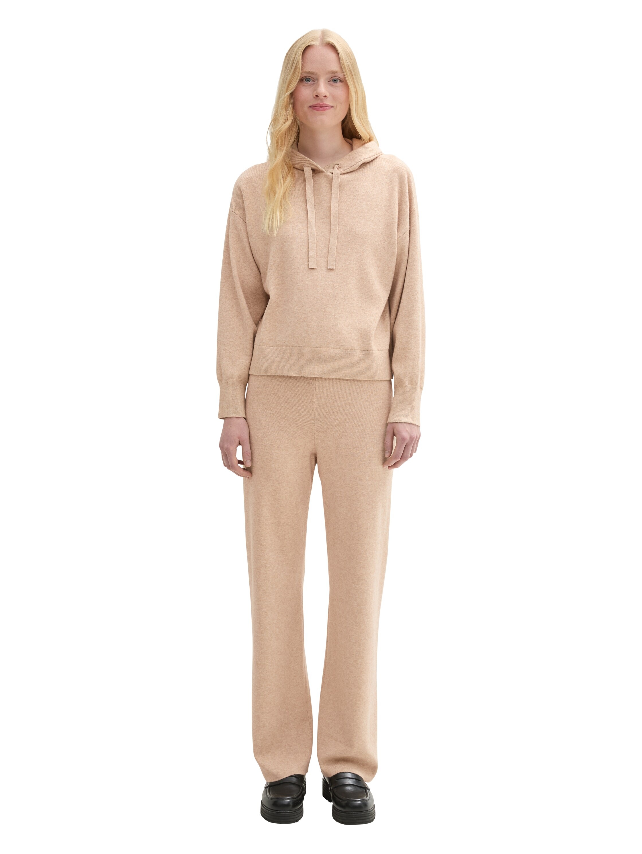 TOM TAILOR Denim Strickhose, mit LENZING™ ECOVERO™