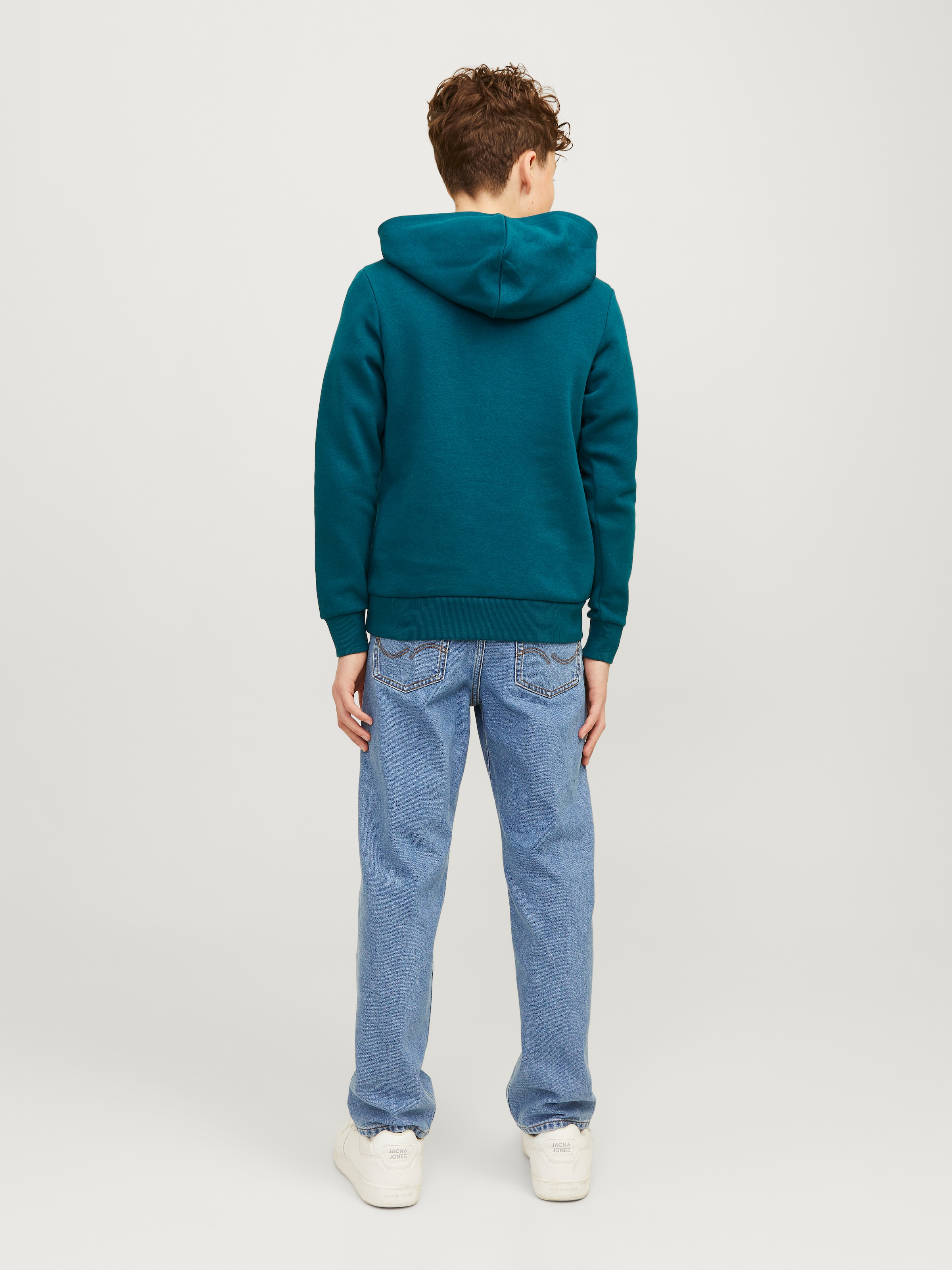 Jack & Jones Junior Kapuzensweatshirt »JJELOGO SWEAT HOOD 2 COL 24/25 NOOS JNR«