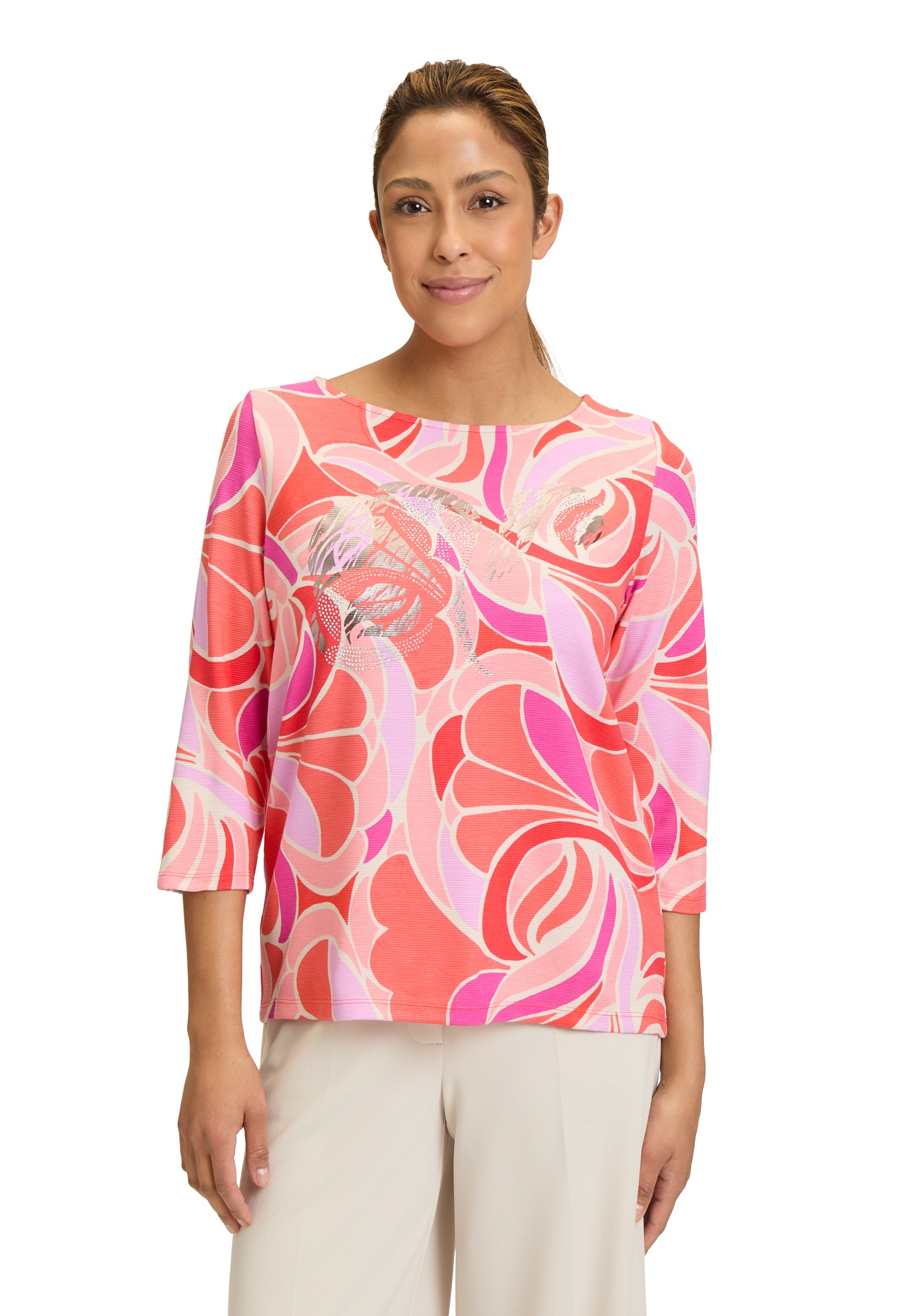 Betty Barclay Sweatshirt »Sweatshirt mit Rippenstruktur«