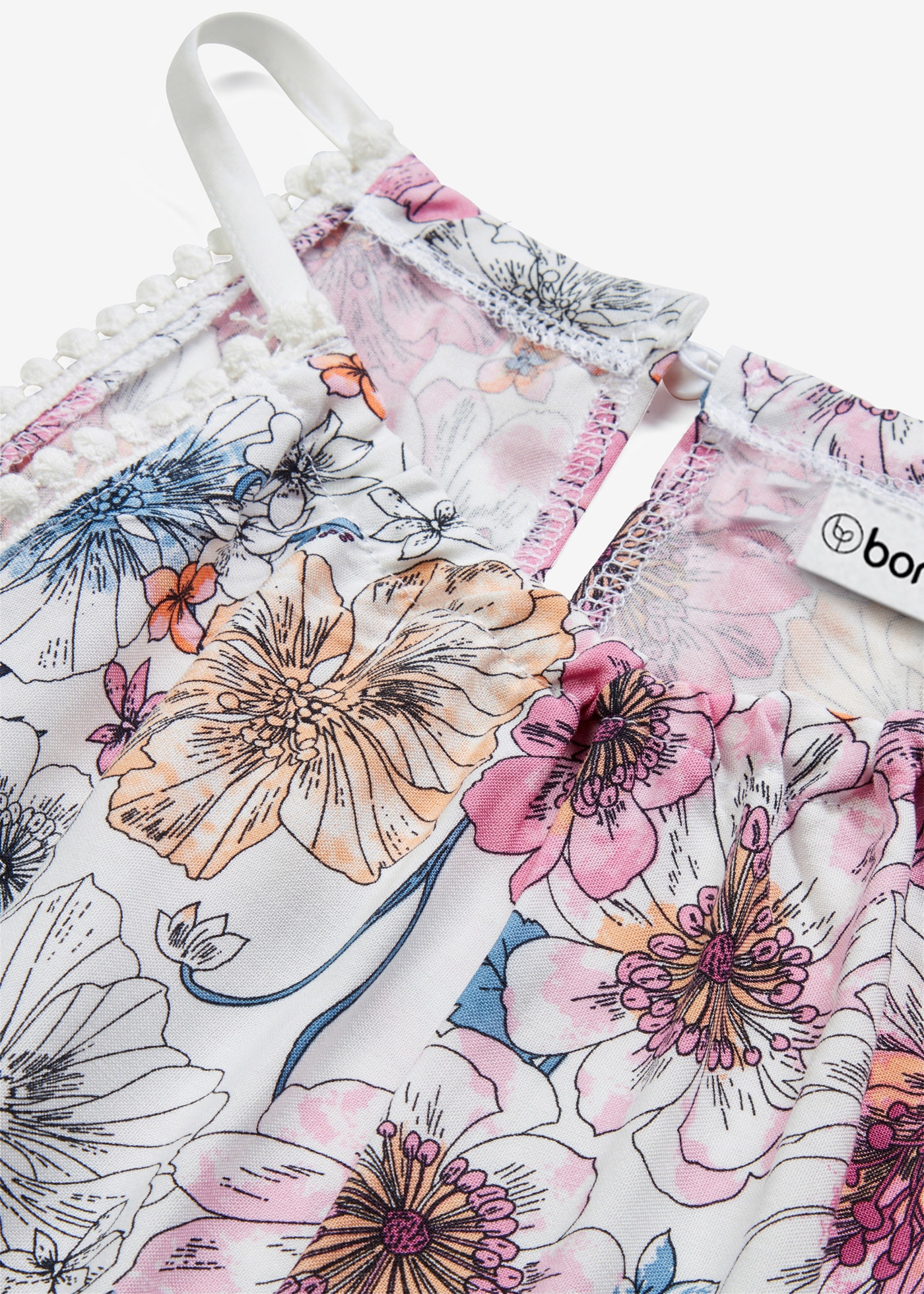 bonprix Blusentop 1 A-Linien-Passform, aus Viskose, ärmellos