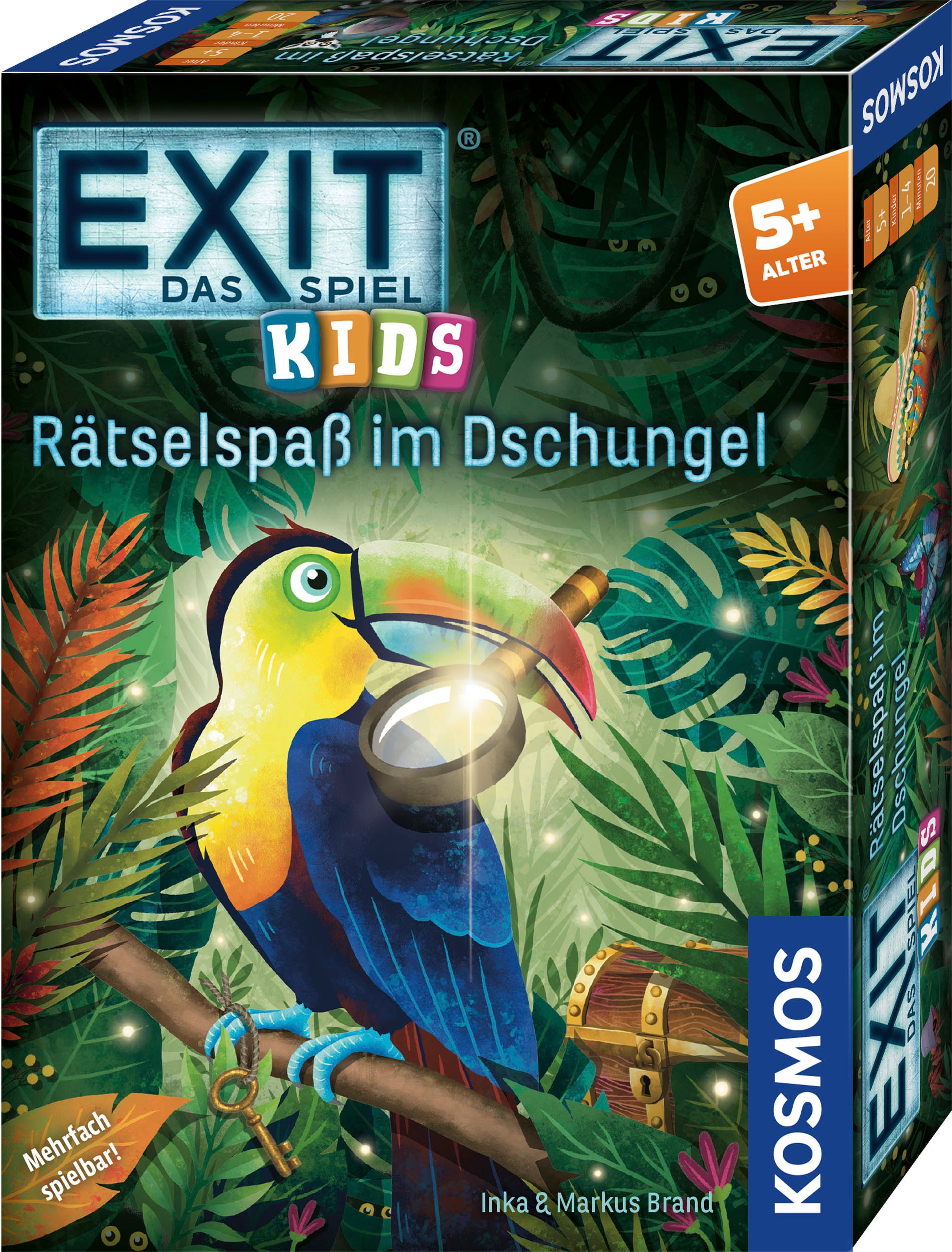 Spiel »EXIT, Das Spiel Kids: Rätselspaß im Dschungel«, Made in Germany