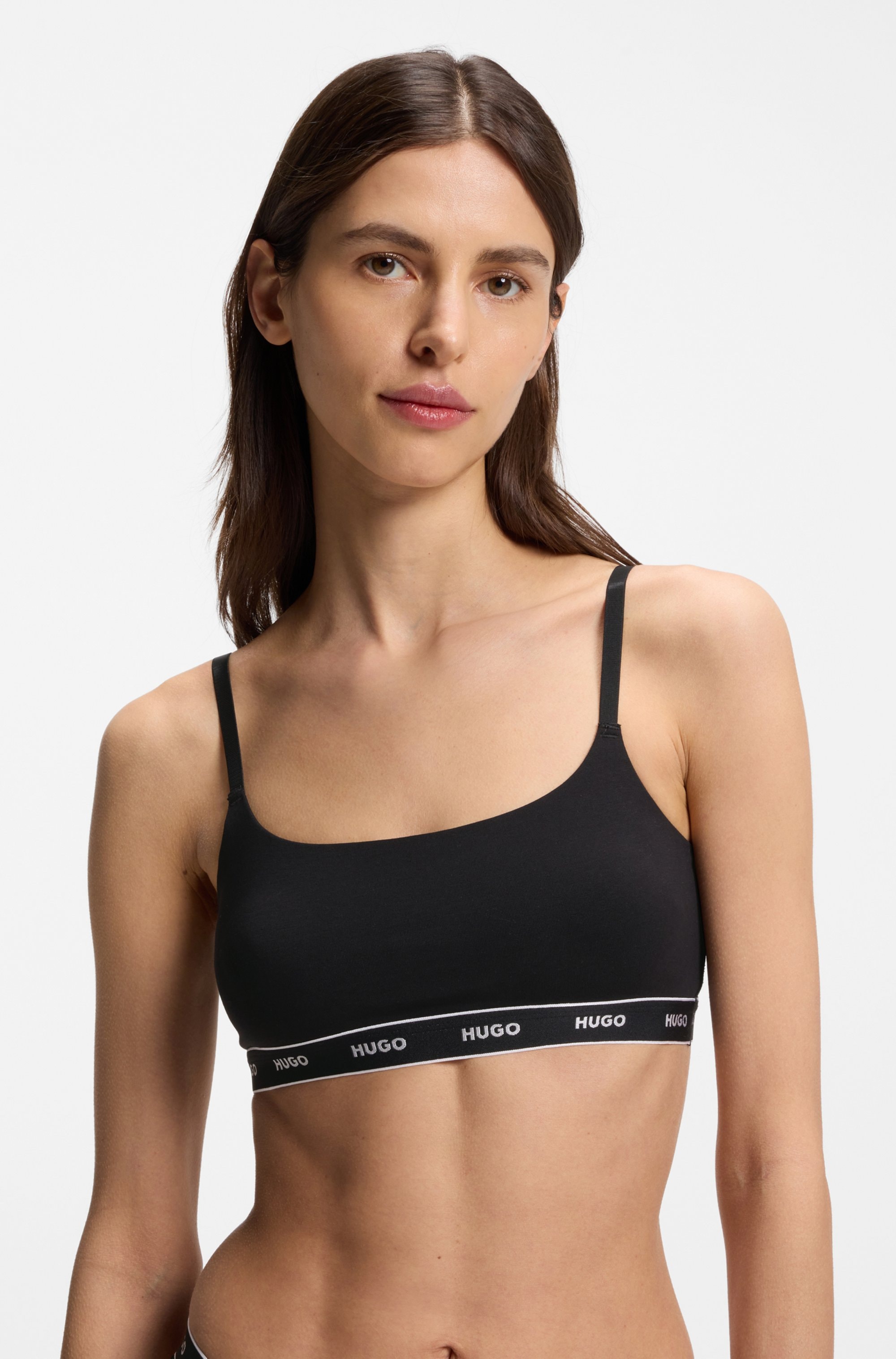 HUGO Underwear Bralette »TWIN BRALETTE DESIGN« 2 ohne Verschluss, ohne Polsterung