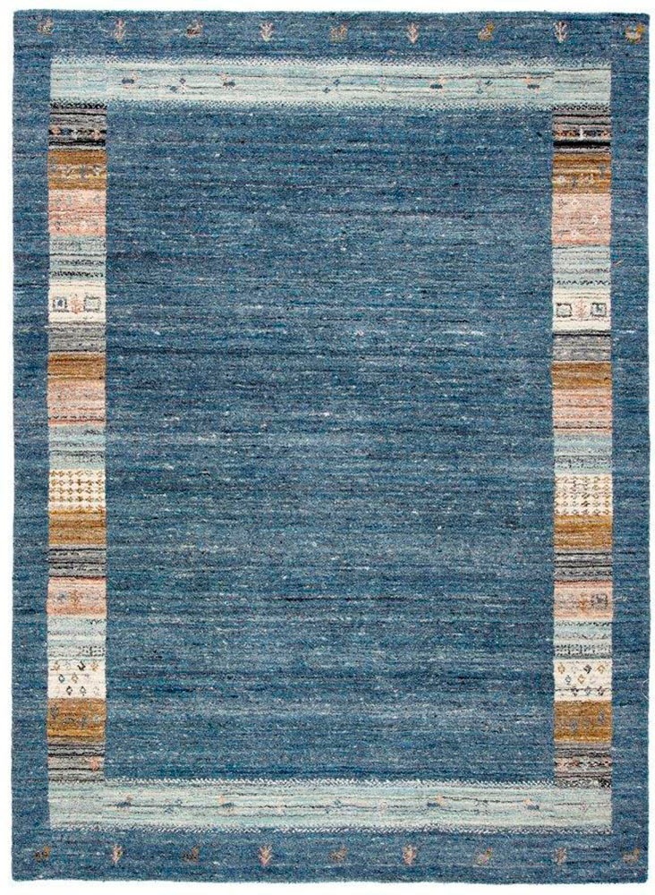 Dekowe Wollteppich »Bradley«, rechteckig, 14 mm Höhe, Handweb Teppich, Kurzflor, reine Wolle, handgewebt, Orient-Optik
