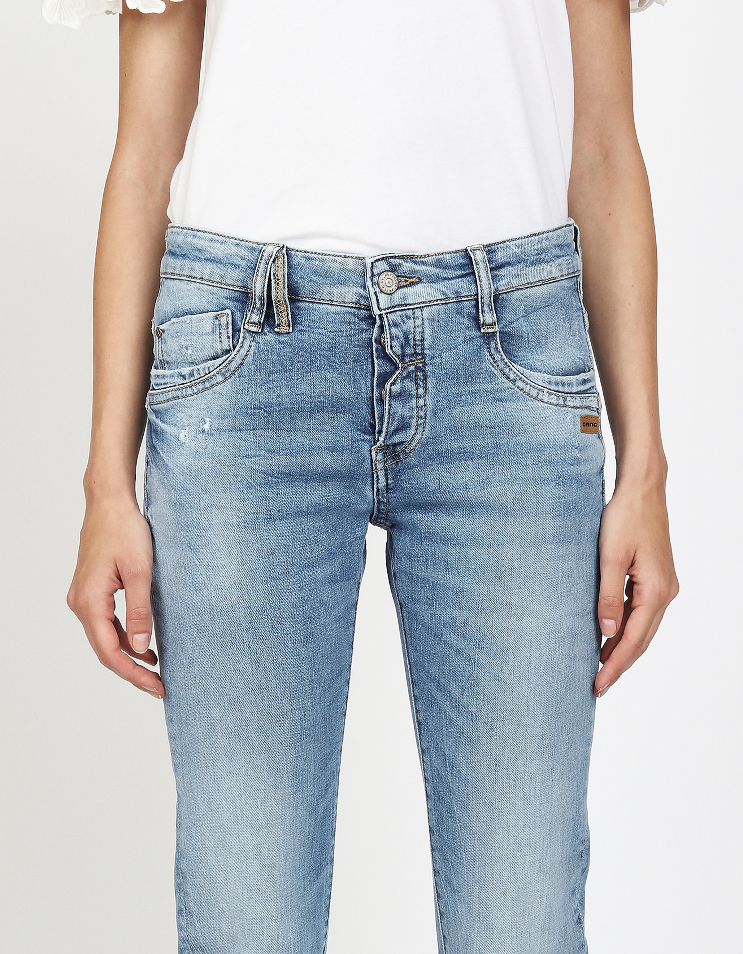 GANG Relax-fit-Jeans »94GERDA« elastische Denimqualität für hohen Tragekomfort