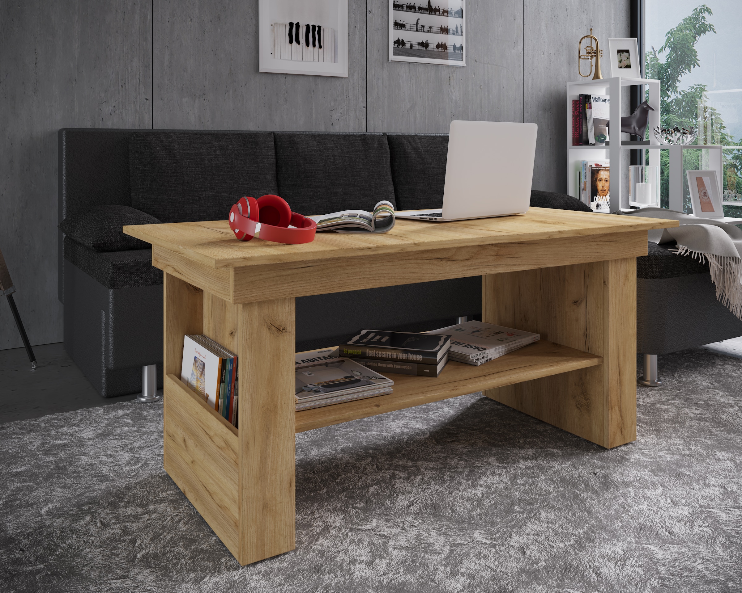 VCM Beistelltisch »Holz Sofatisch Couchtisch Wohnzimmertisch Kobila«