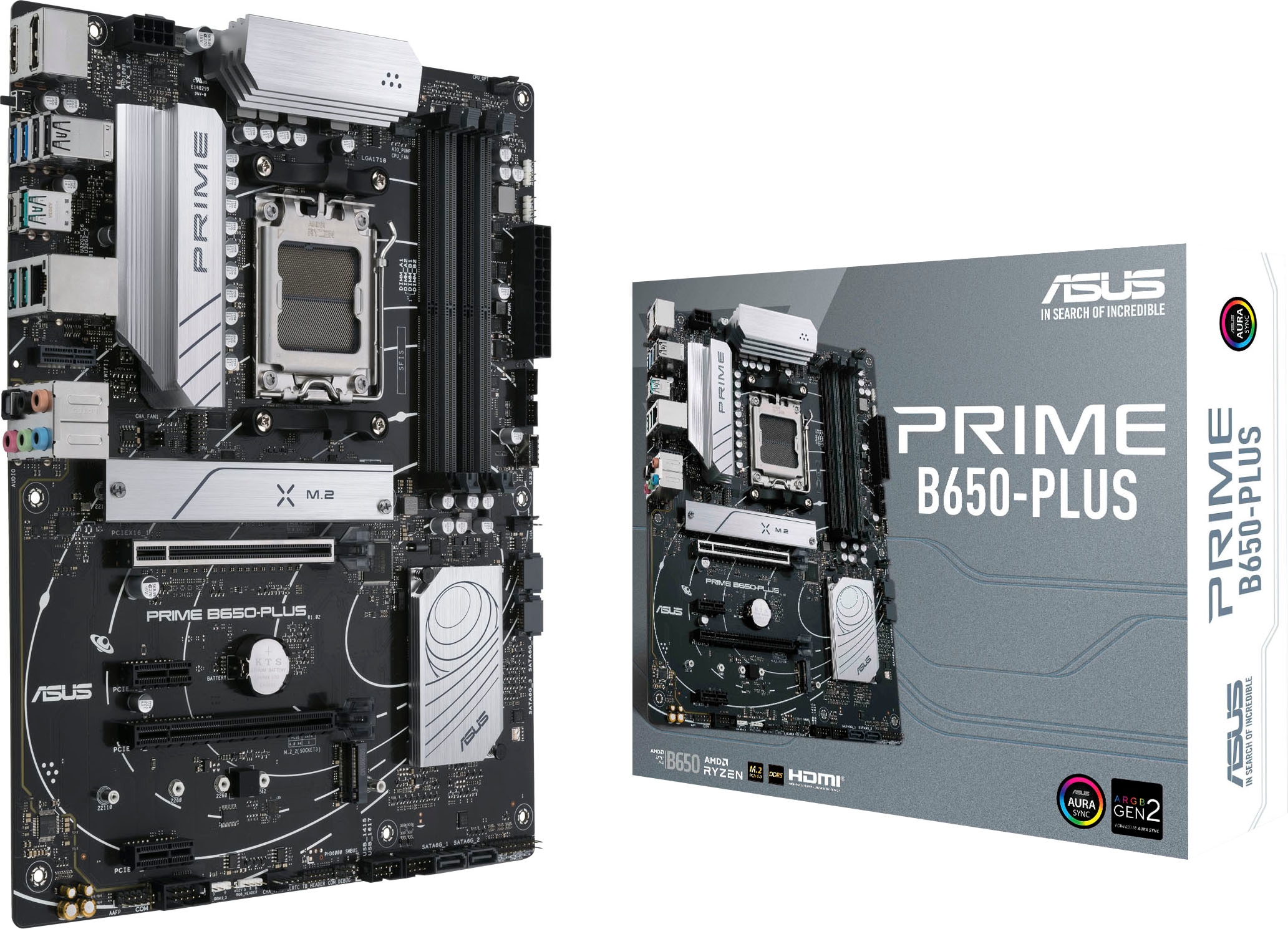 Asus Mainboard »PRIME B650-PLUS«, Ryzen 7000, ATX, DDR5 Speicher, PCIe 5.0 M.2
