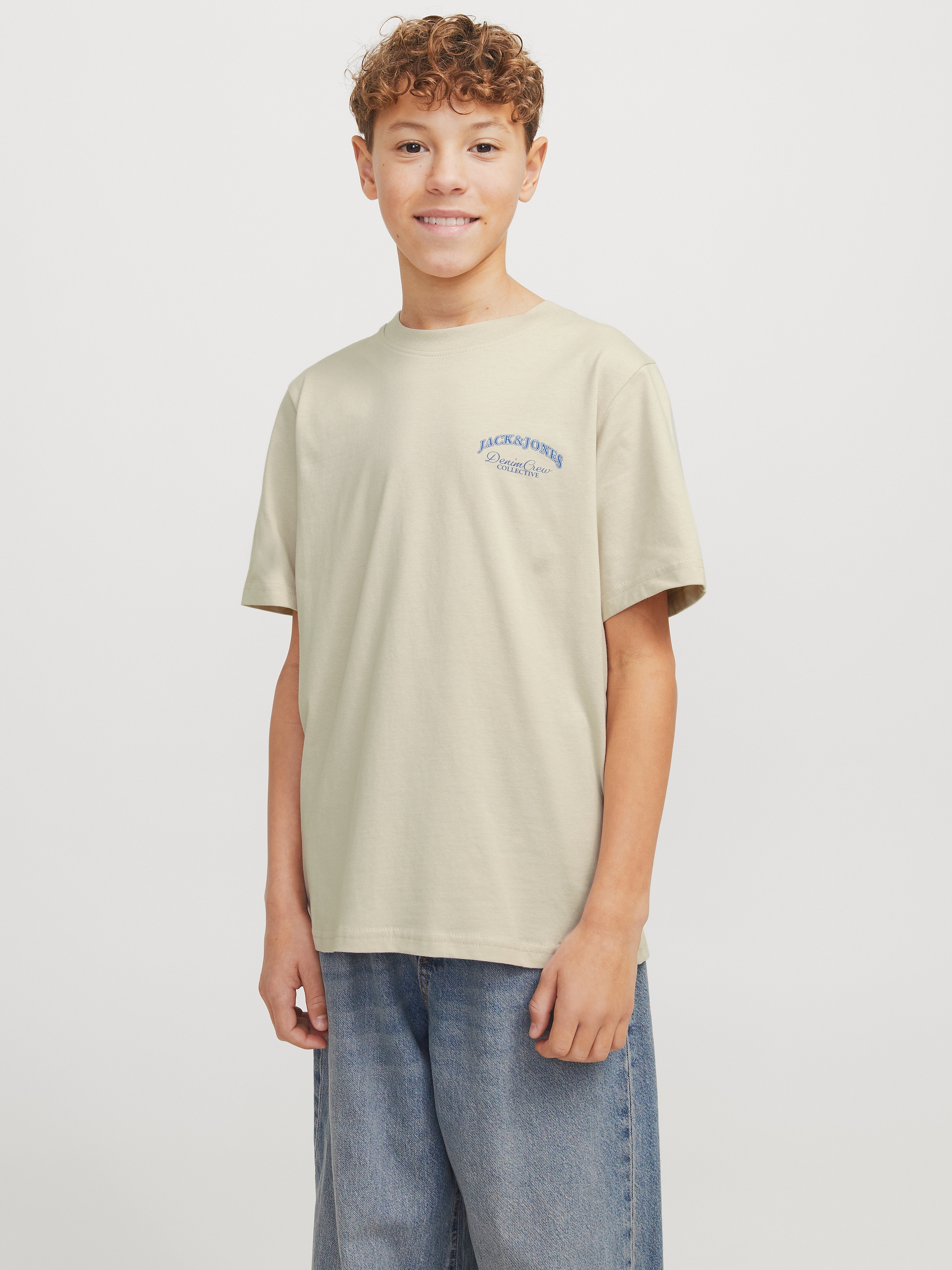 Jack & Jones Junior T-Shirt »JJEBRANDES BACKP RELAXED TEE SS SN JNR«