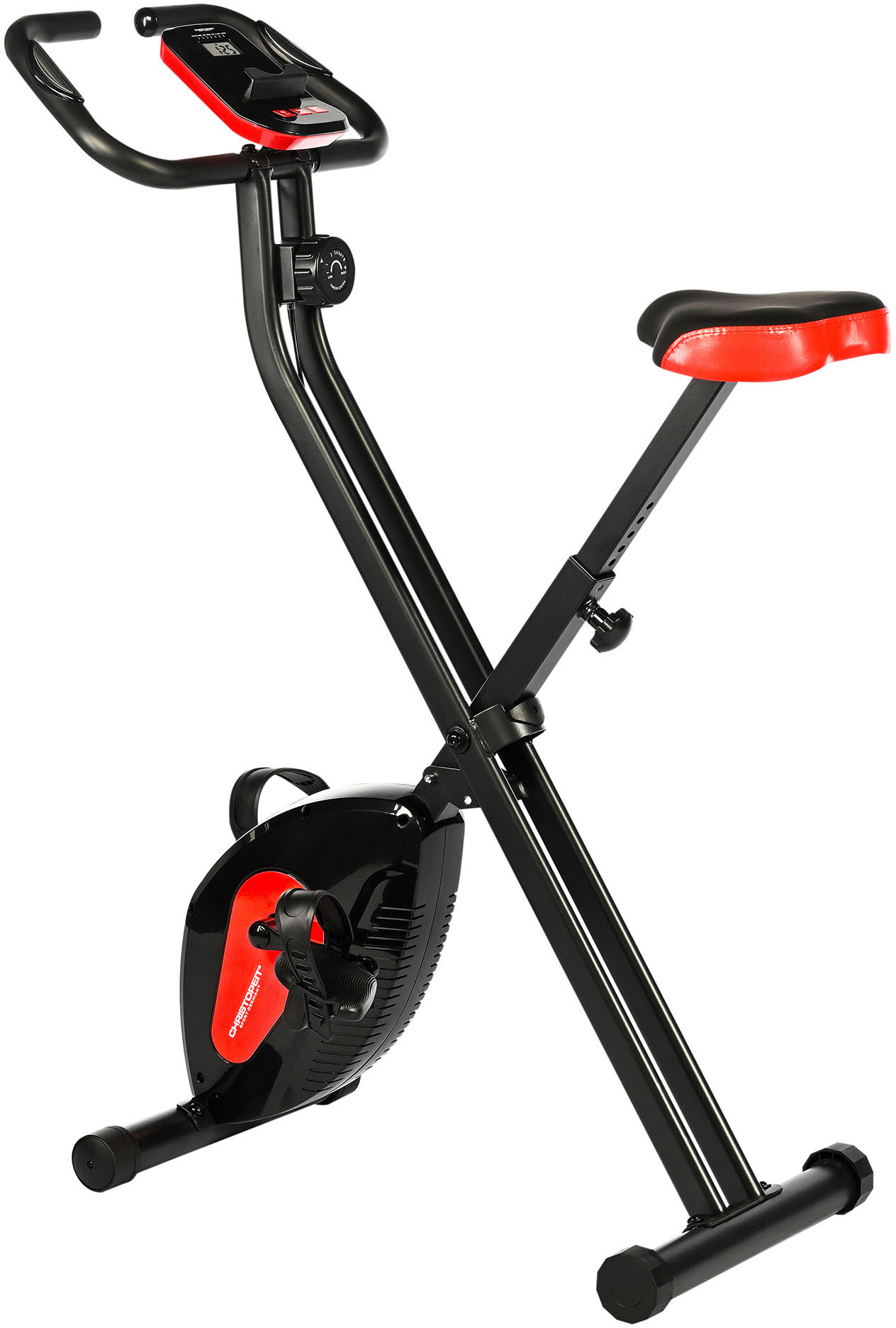 Christopeit Sport Heimtrainer »X-Bike« Schwungmasse ca. 5 kg, 8 Widerstandsstufen in schwarz