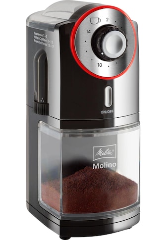 Melitta Kaffeemühle »Melitta Molino® 1019-01«, 100 W, Scheibenmahlwerk, 200 g... kaufen