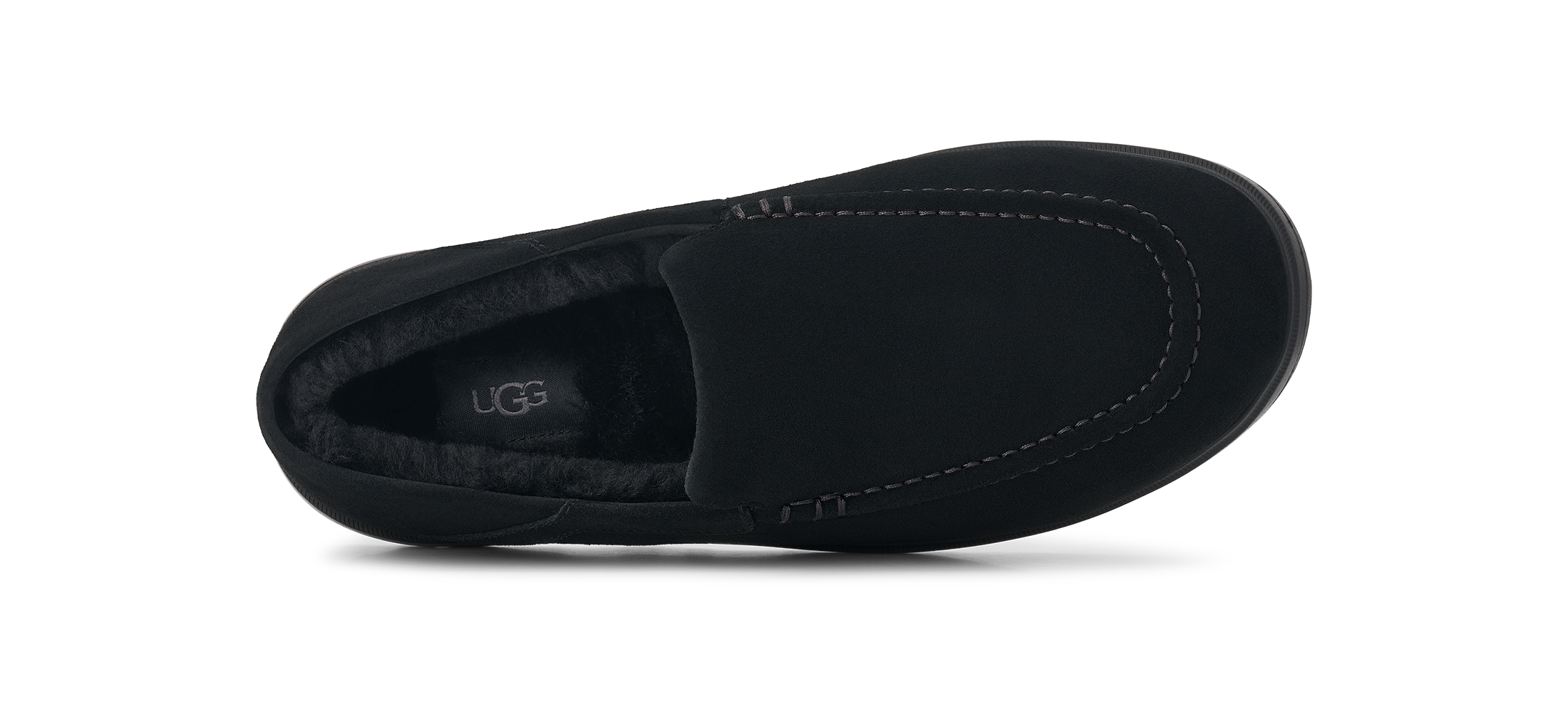 UGG Loafer »M SHEP LOAFER«  Schlupfschuh mit kuscheliger Lammfell-Innensohle