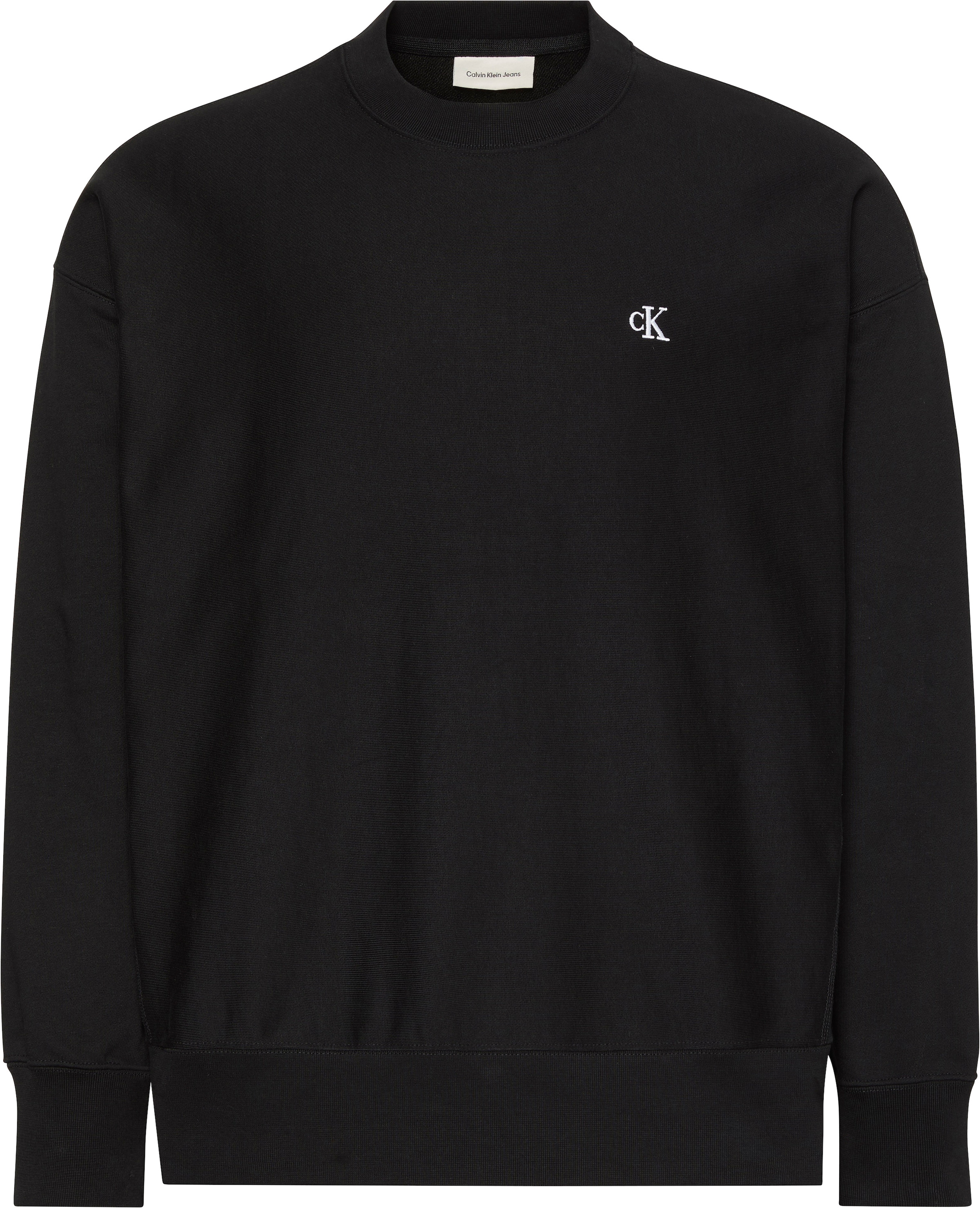 Calvin Klein Jeans Sweatshirt »PRMM TRRY MNGRM CN S«, Mit Rundhalsausschnitt