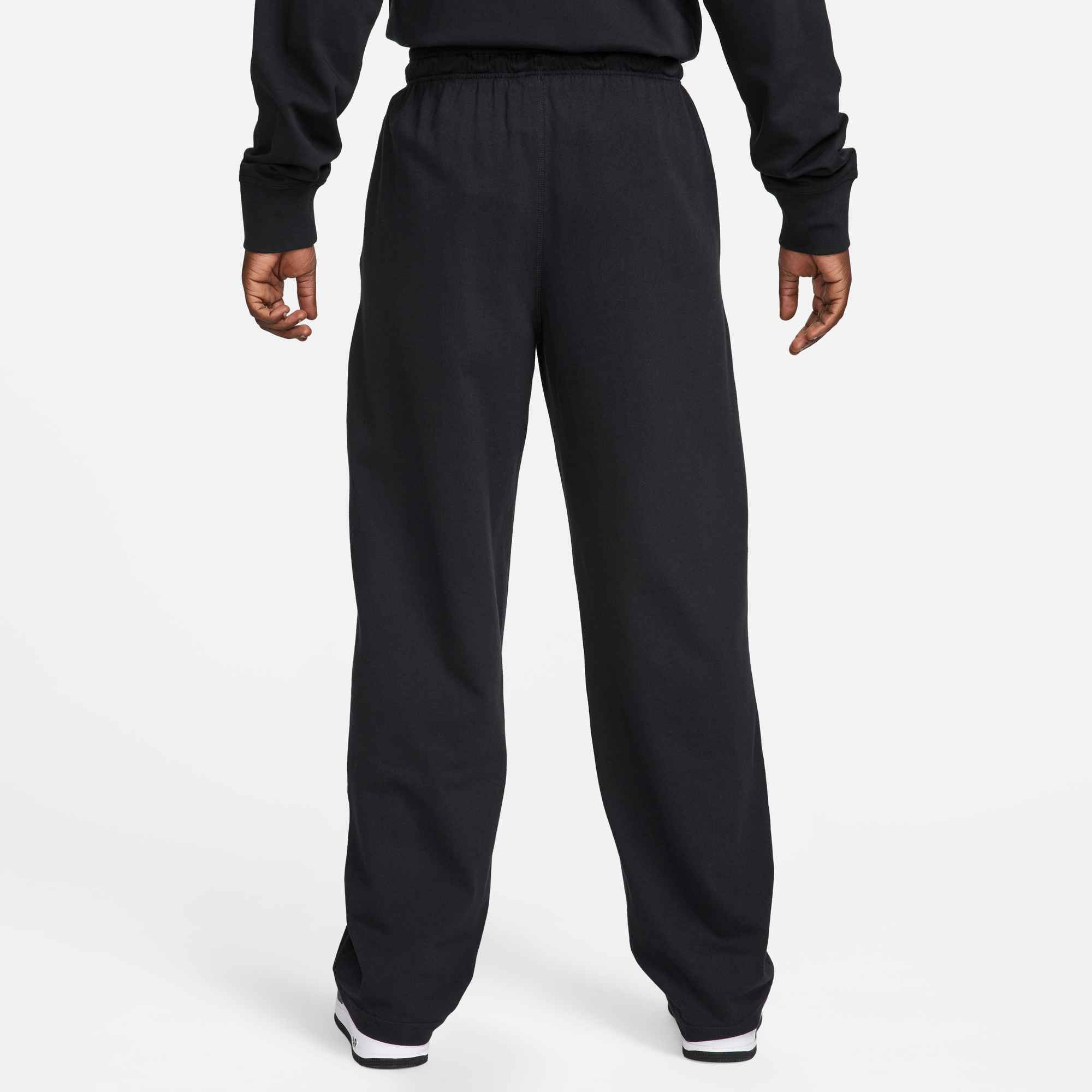Nike Sportswear Sporthose »Nike Sportswear Club Men's Knit Open-Hem Pants«  mit Logostickerei, mit Eingrifftaschen, mit Kordelverschluss