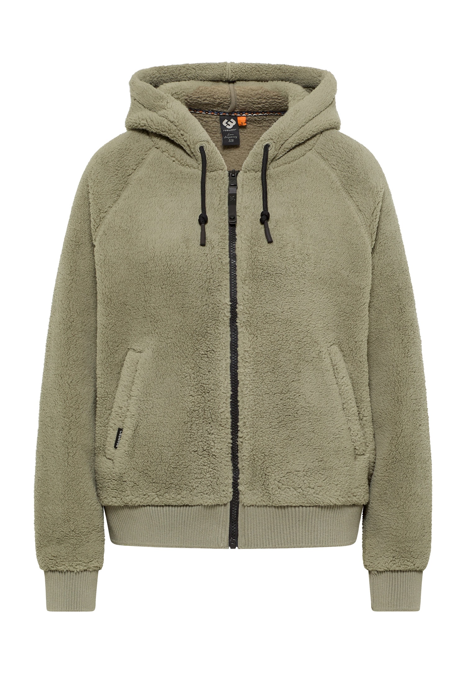 Ragwear Sweatjacke »TALIANA«, aus weichem Teddy Plüsch