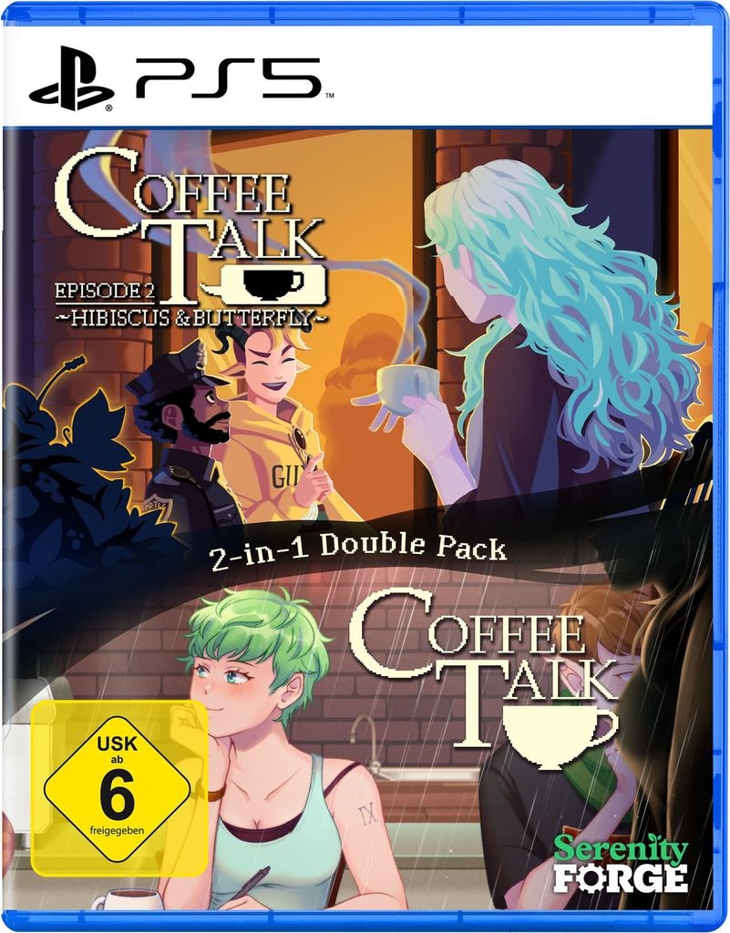 Numskull Games Spielesoftware »Coffee Talk 1 + 2 Double Pack«, PlayStation 5