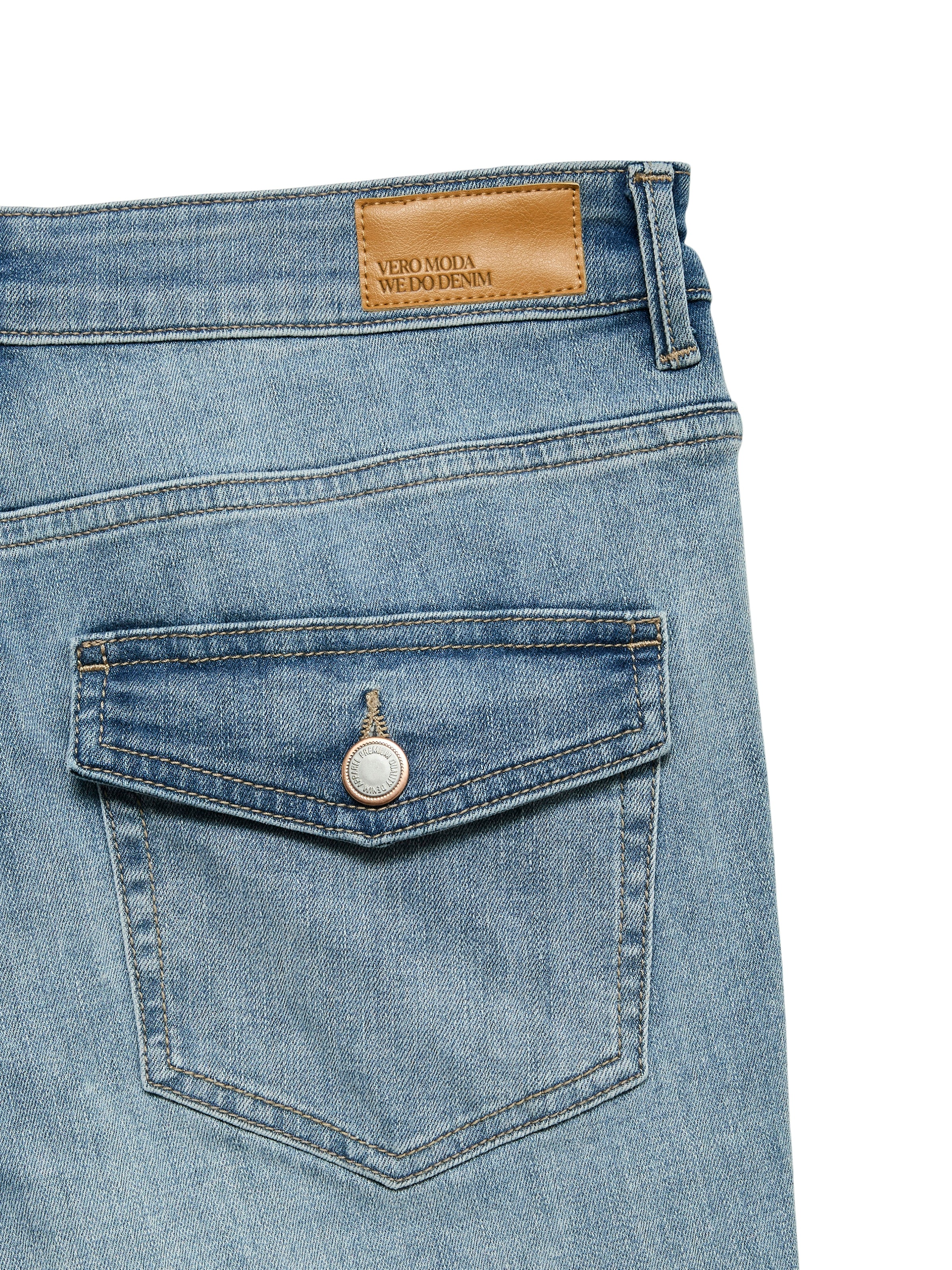 Vero Moda Bootcut-Jeans »VMFLASH MR FLARED POCKET JNS RA3043 NOOS«