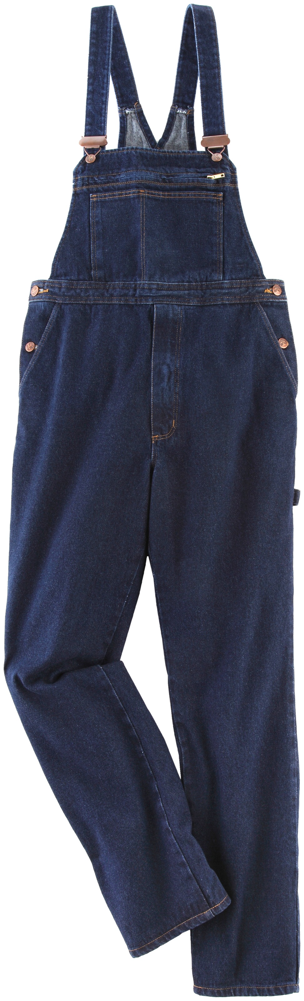 Kübler Latzhose »DENIM«, mit hellem Kontraststepp