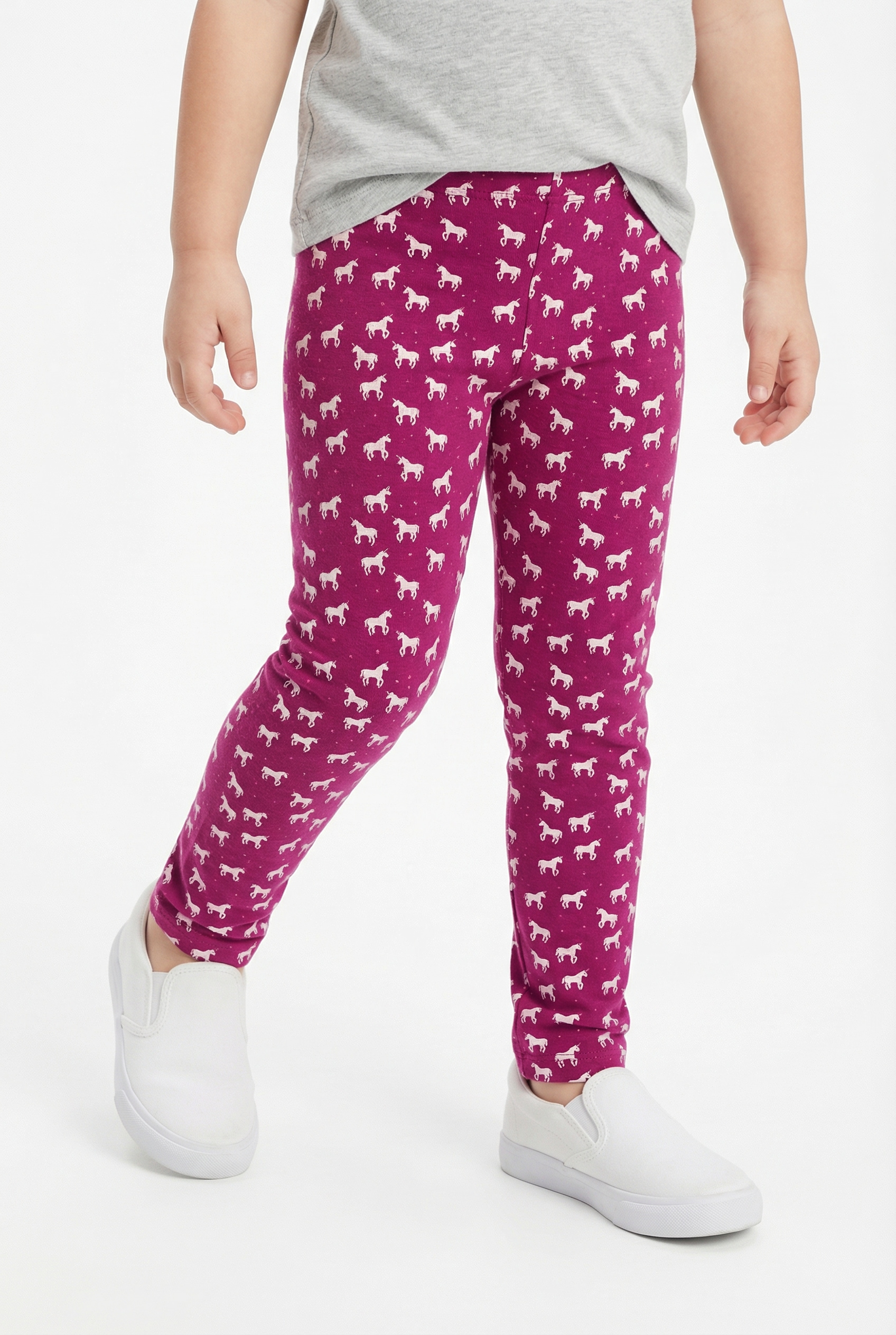 happy girls Sweatleggings  im tollen Einhorn-Alloverprint