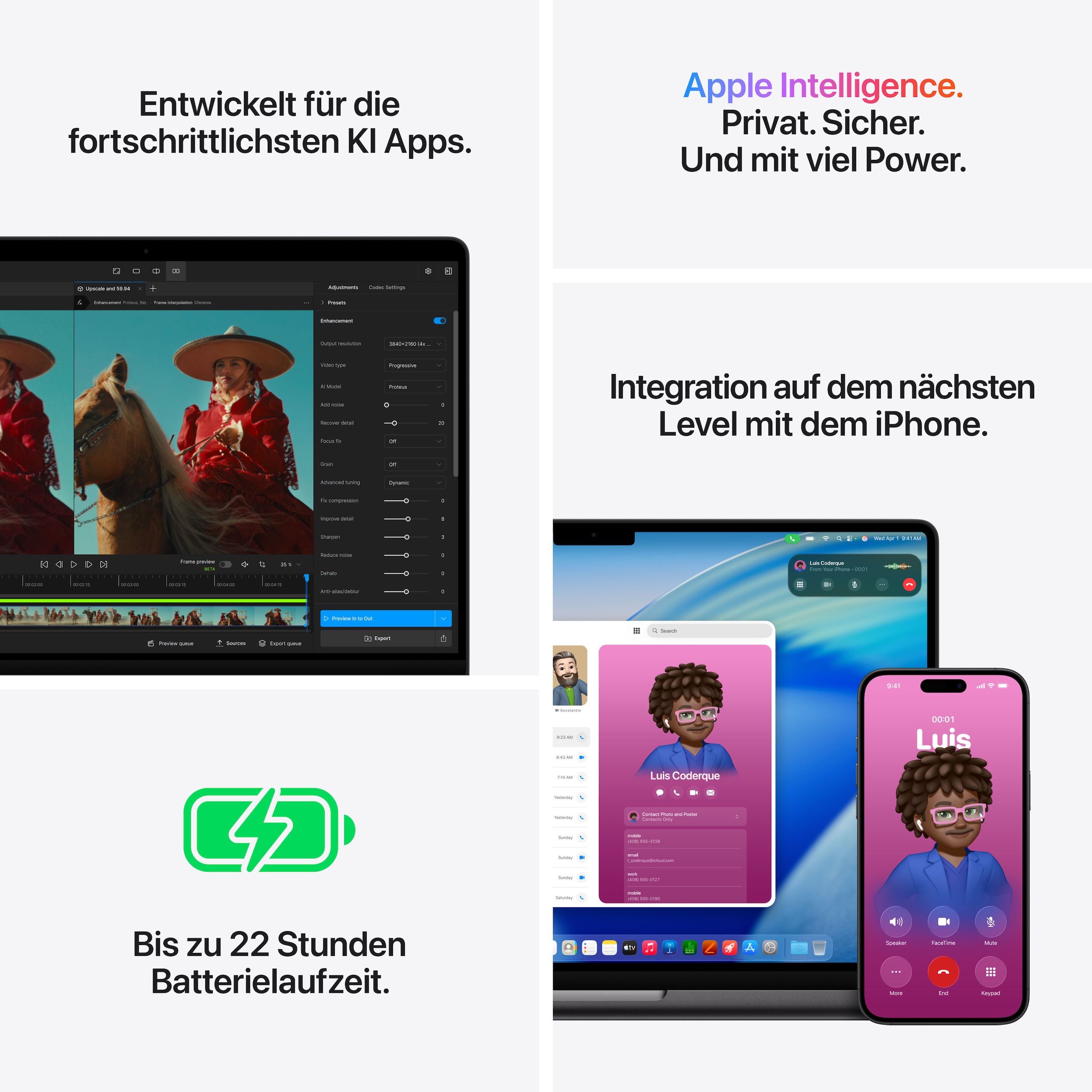 Apple Notebook »14" MacBook Pro« 35,97 cm / 14,2 ″ Apple M5 Pro 16-Core GPU 1.000 GB SSD