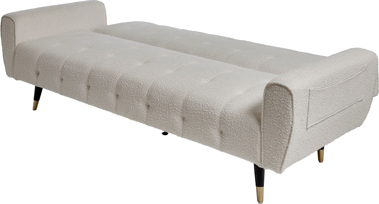 Jahnke 3-Sitzer »CHILLAX DREAM« mit Schlaffunktion, Seitentasche, Breite 213 cm