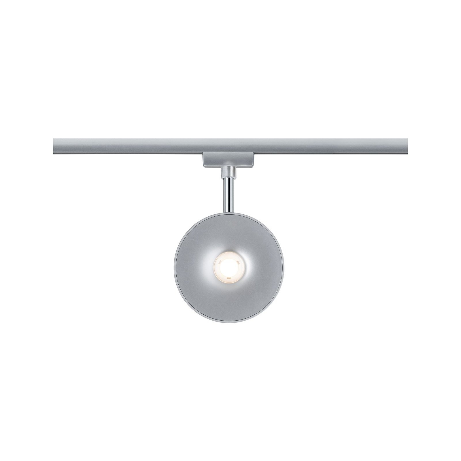 Paulmann Schienensystem-Leuchten »URail Schienenspot Sphere 493lm 7W 2700K 230V Chrom matt, Chrom«, Einzelspot, dimmbar