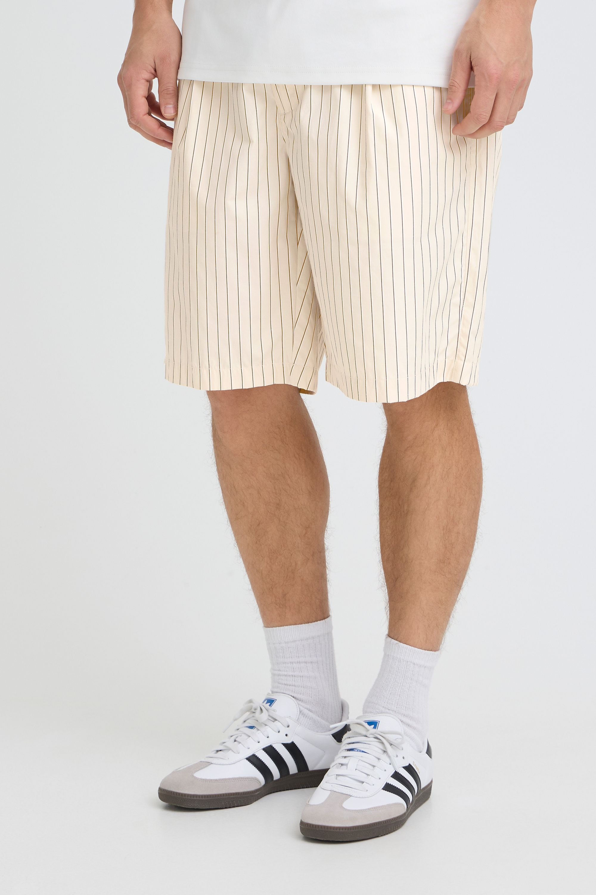 !Solid Chinoshorts »Chinoshorts SDAlann Striped Pleated«