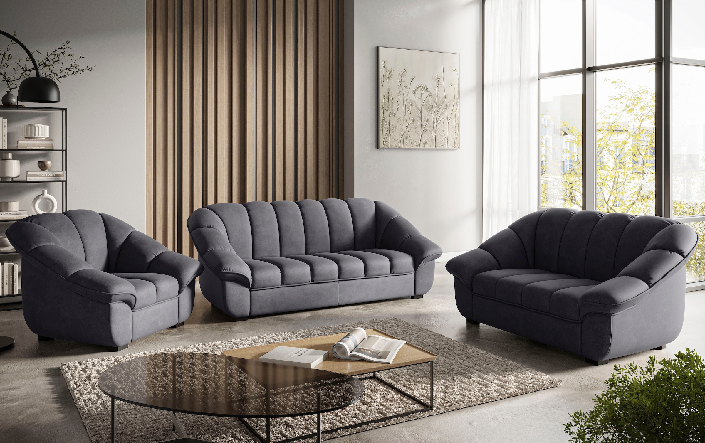 COTTA 3-Sitzer »Mado, Breite 215 cm« verschiedene Sofas individuell kombinierbar