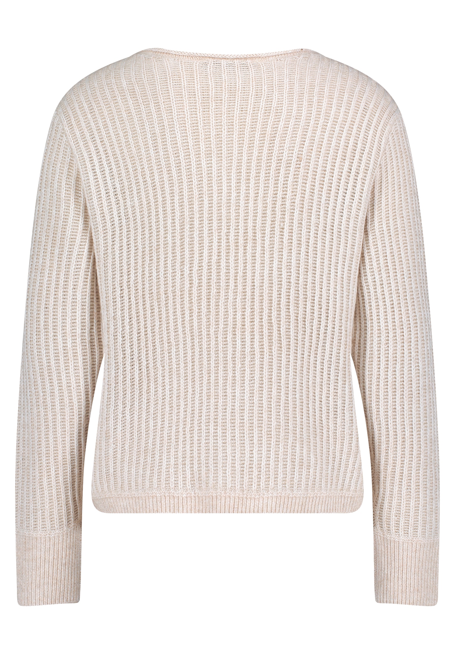 Betty&Co Rundhalspullover »Grobstrick-Pullover mit Lurexfaden«
