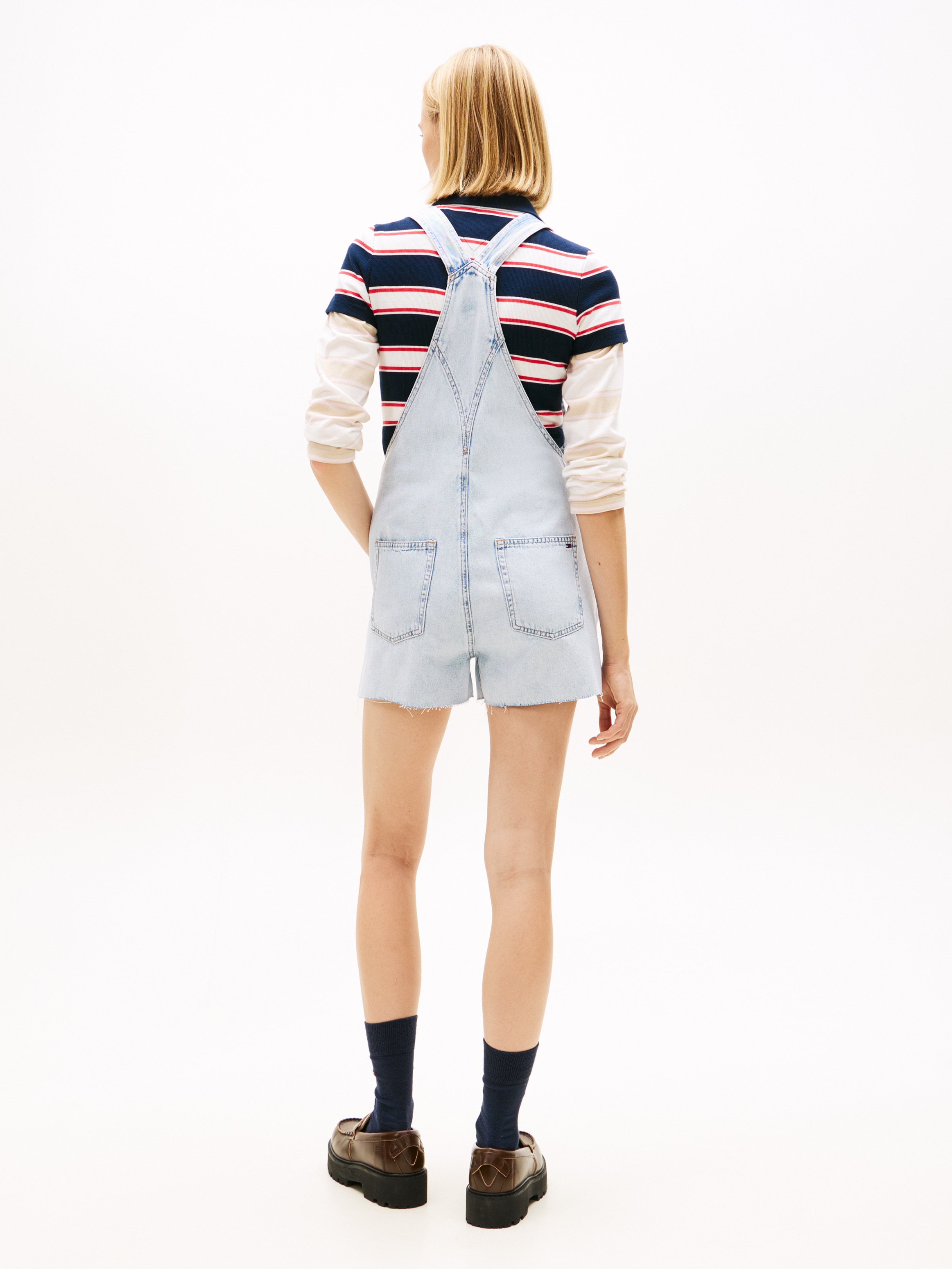 Tommy Jeans Kurzoverall »MIA DUNGAREE SHORT EXT BJ6014« im lässigen Latzhosen-Design