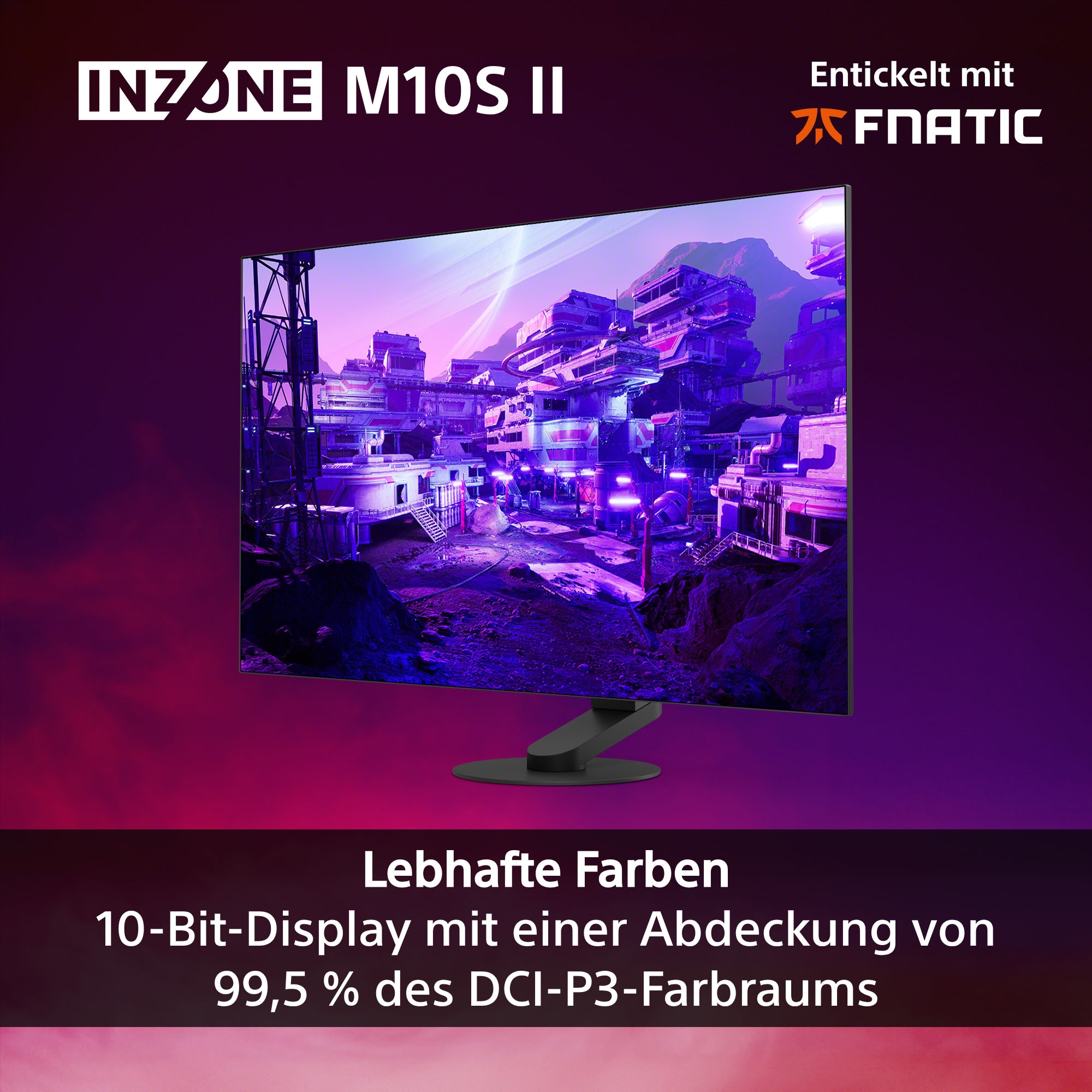 Sony Gaming-Monitor »INZONE M10S II« 67 cm/27 ″  2560 x 1440 px QHD 0,02 Reaktionszeit 540 Hz SDM-27Q102