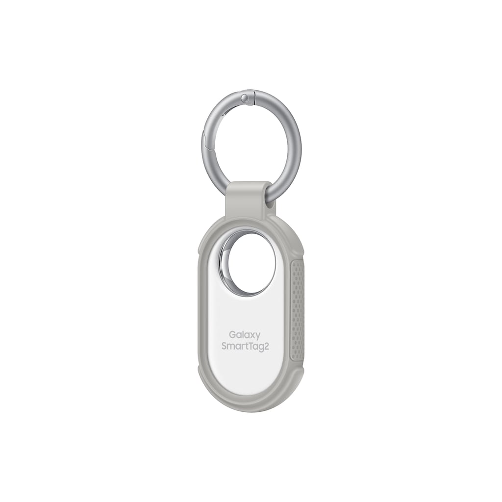 Samsung Schlüsselanhänger »Rugged Case für Samsung Galaxy SmartTag2«, Schutzhülle aus Silikon mit Karabiner Ring