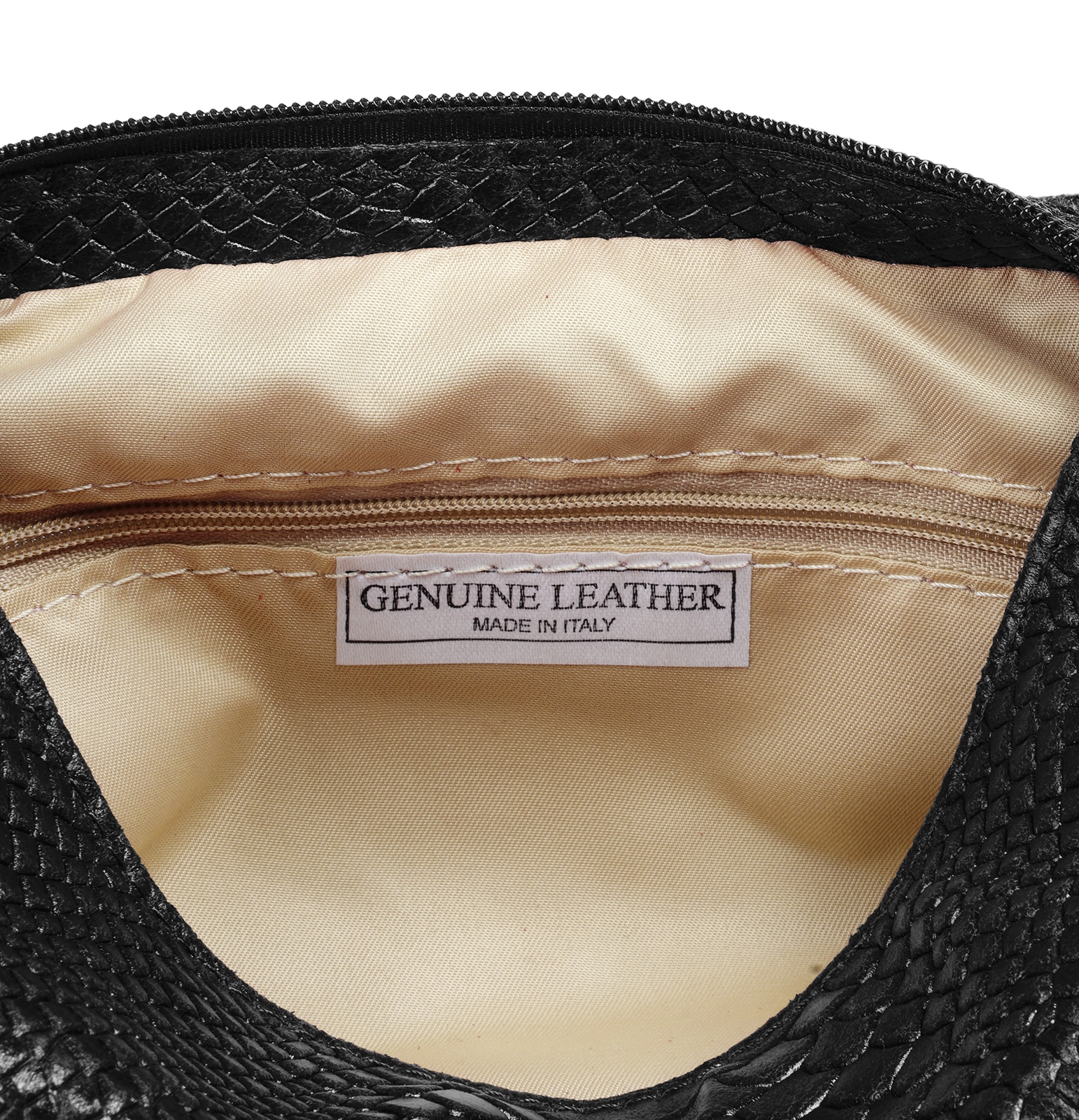 Cluty Umhängetasche echt Leder, Made in Italy