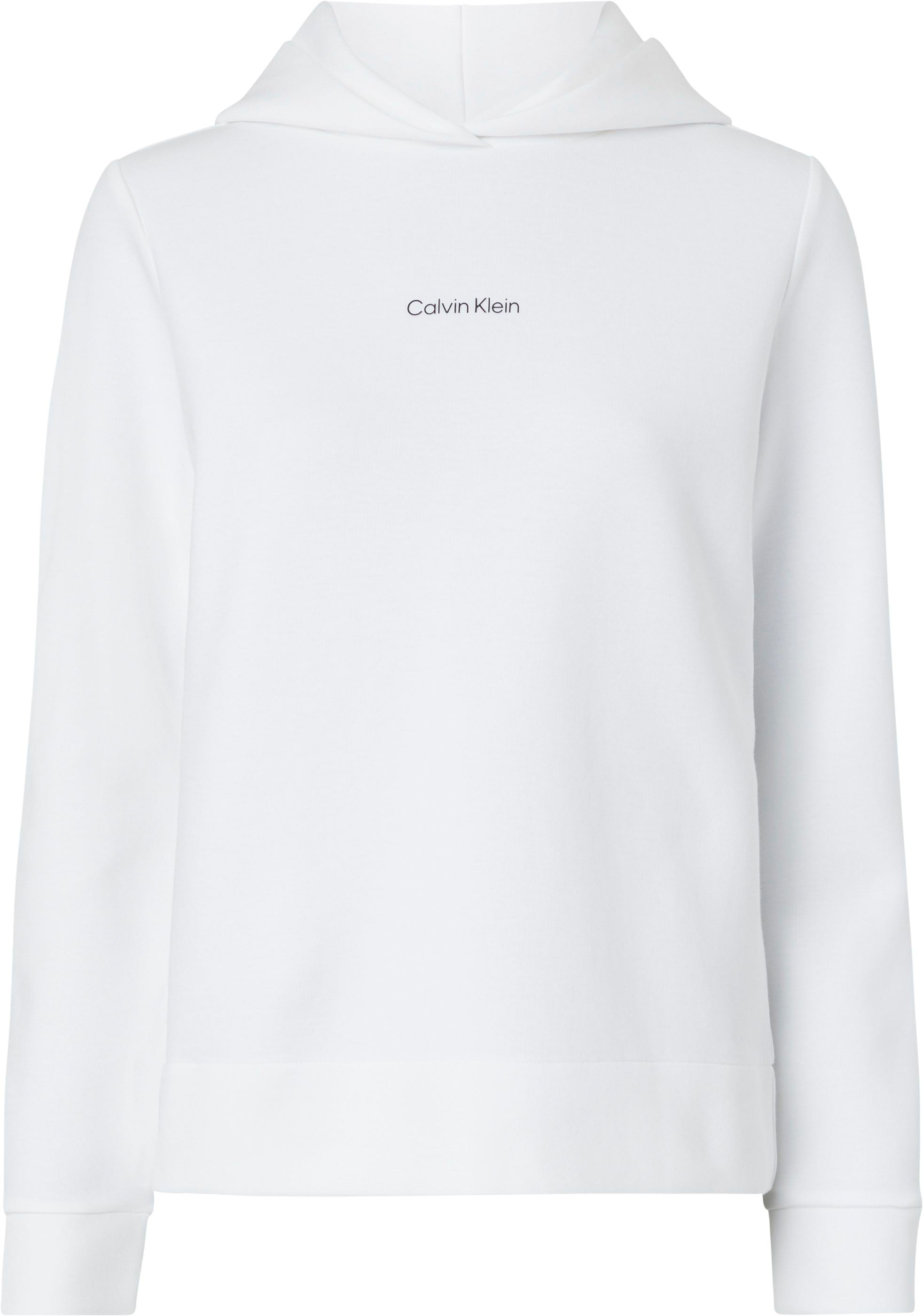 Calvin Klein Curve Hoodie MICRO HOODIE«, Markenlabel ESS auf LOGO »INCLU bei bestellen mit der Brust OTTO