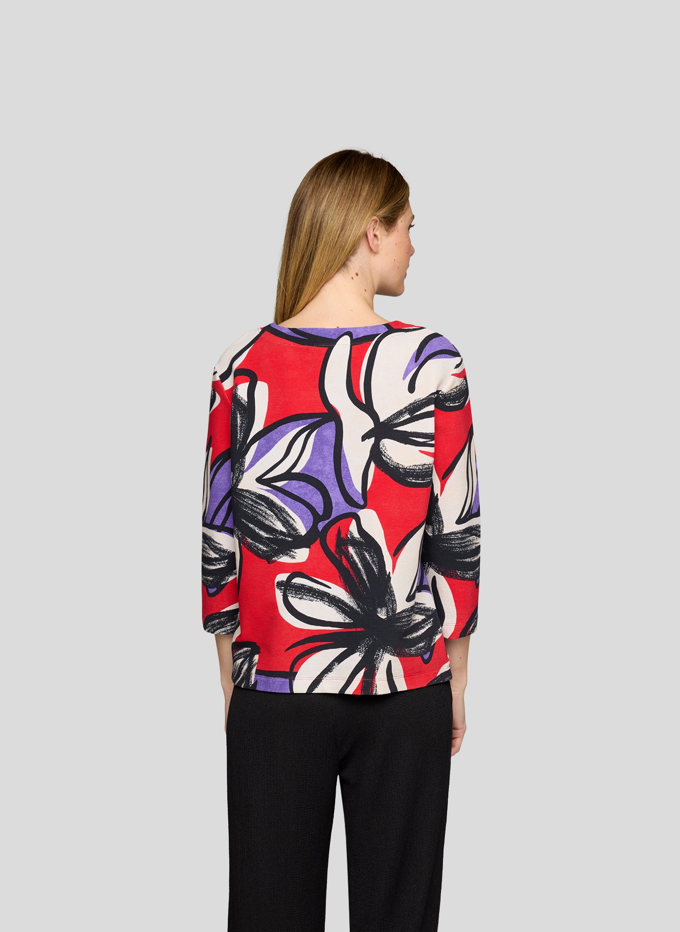 Rabe 3/4-Arm-Shirt, mit All-Over Print