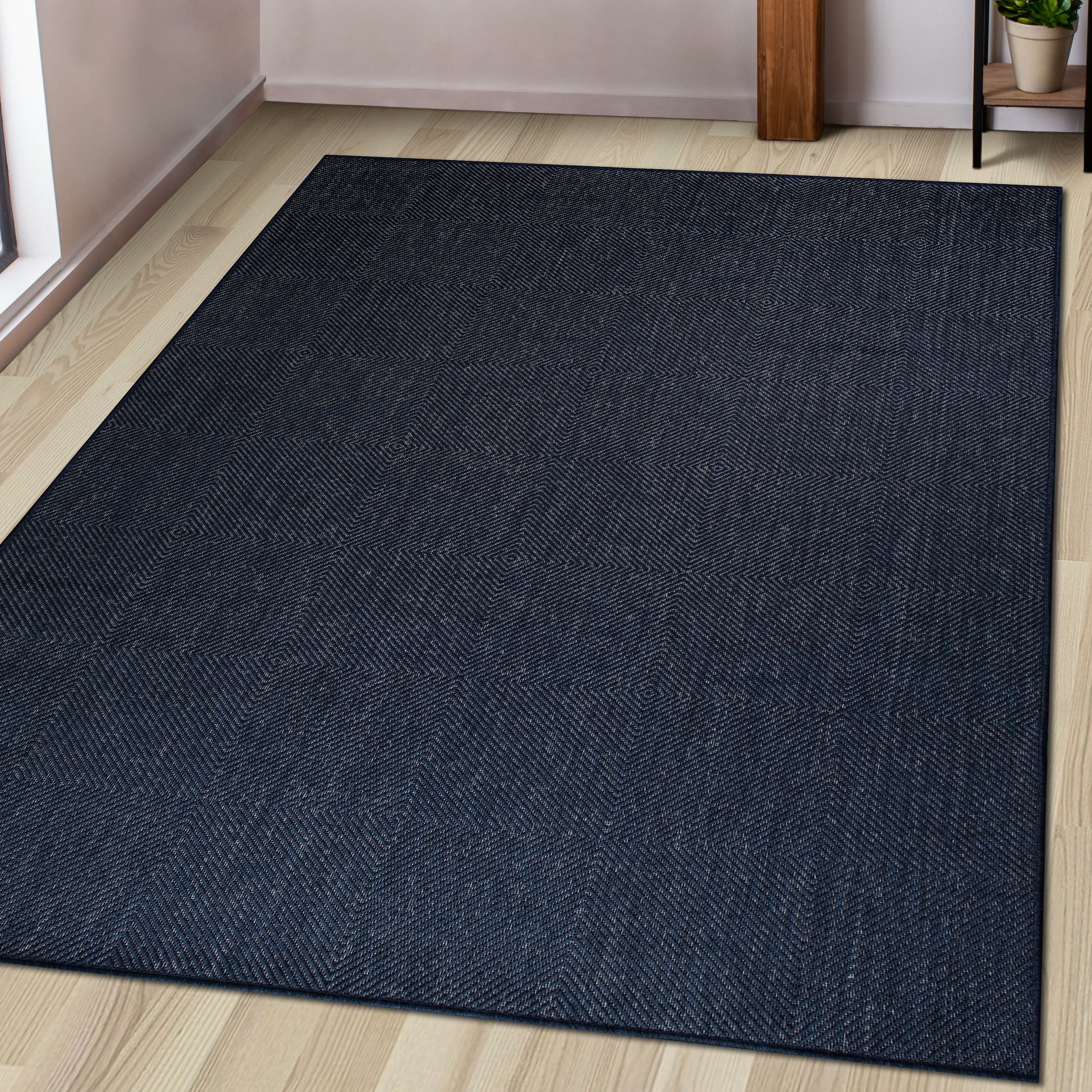 my home Teppich »Anna auch als Läufer erhältlich«, rechteckig, 3 mm Höhe, In- und Outdoor geeignet, Sisal-Optik, Wetterfest & UV-beständig