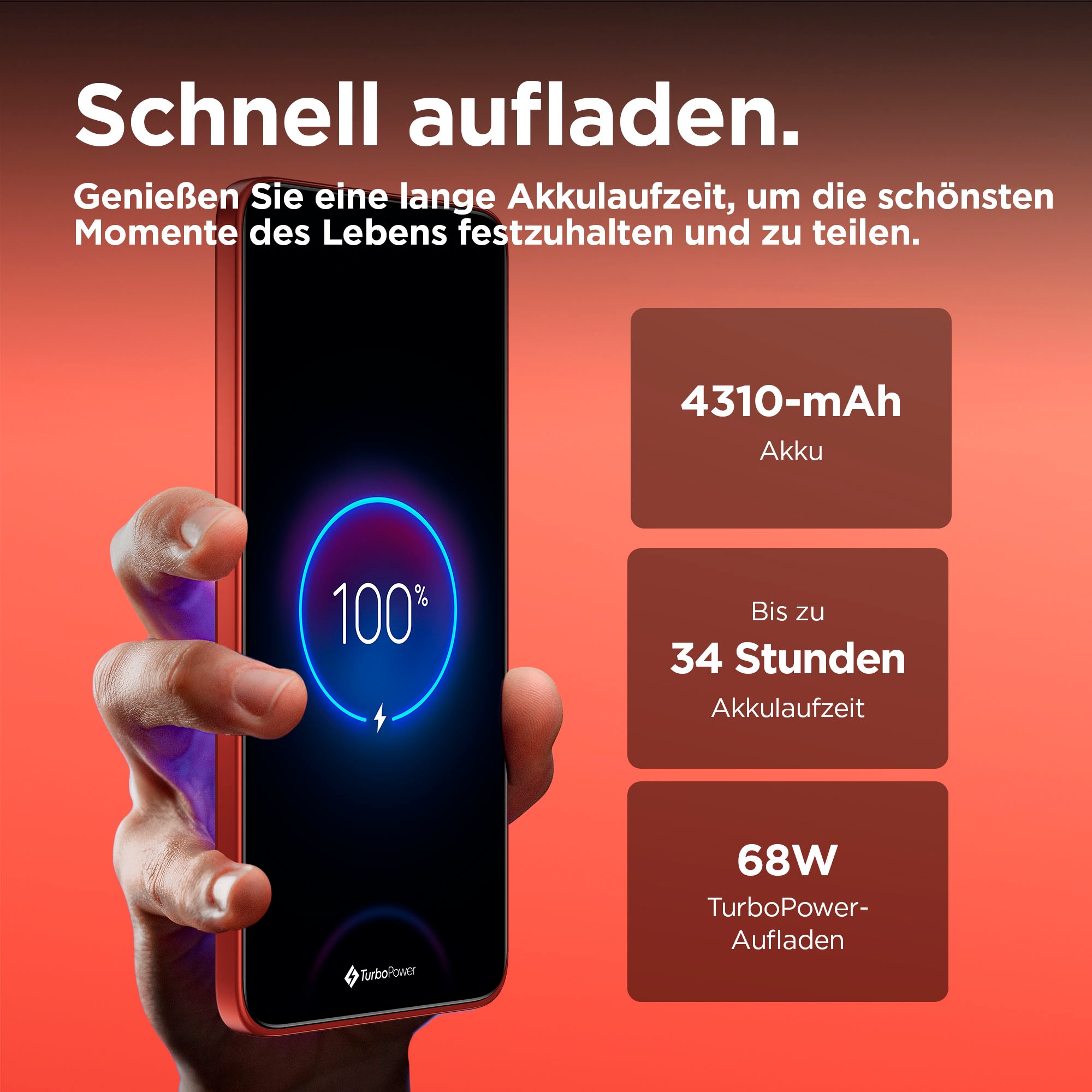 Motorola Smartphone »edge50 Neo«, Poinciana, 512 GB Speicherplatz