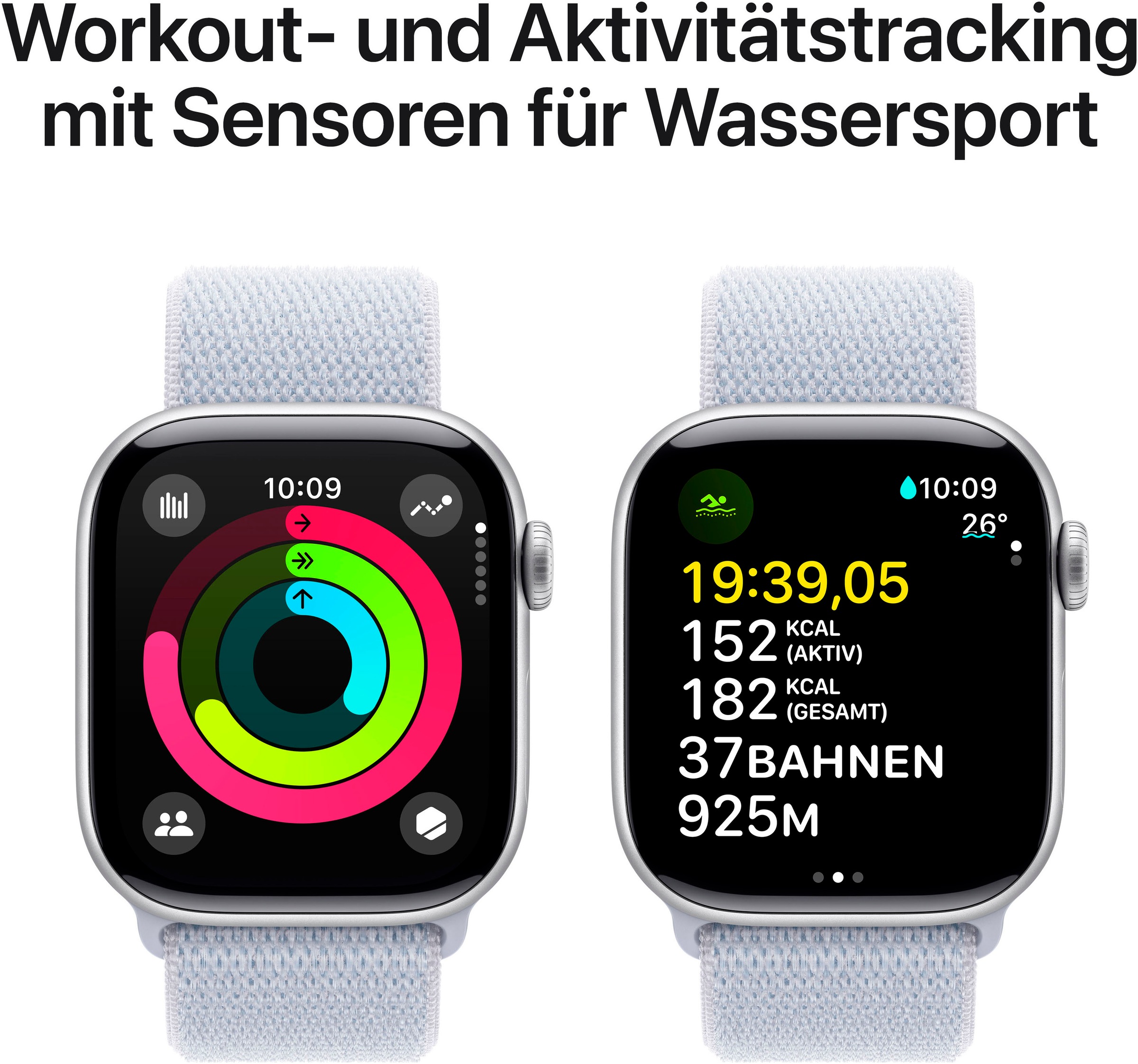 Apple Smartwatch »Watch Series 10 Aluminium«, Watch OS 11