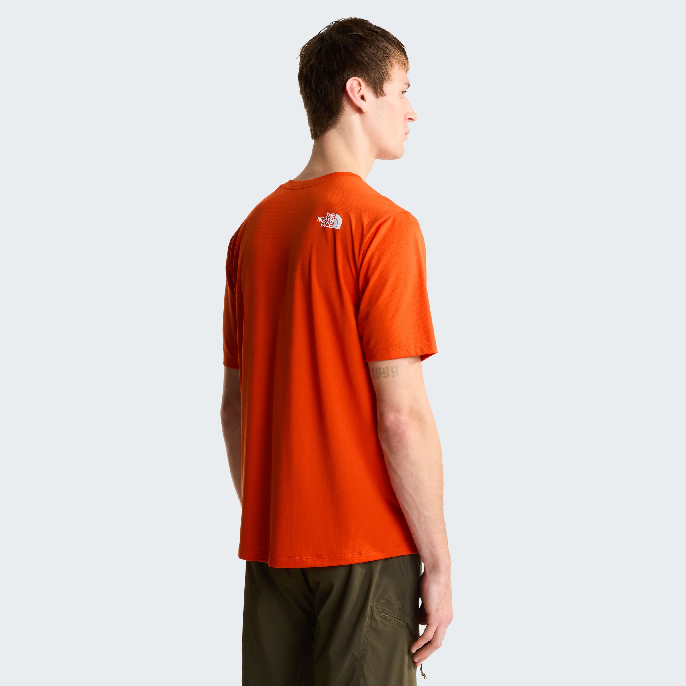 The North Face Funktionsshirt »M 24/7 S/S TEE LOGO GRAPHIC REG« sportliche Passform, kurze Ärmel, mit FlashDry™ Technologie