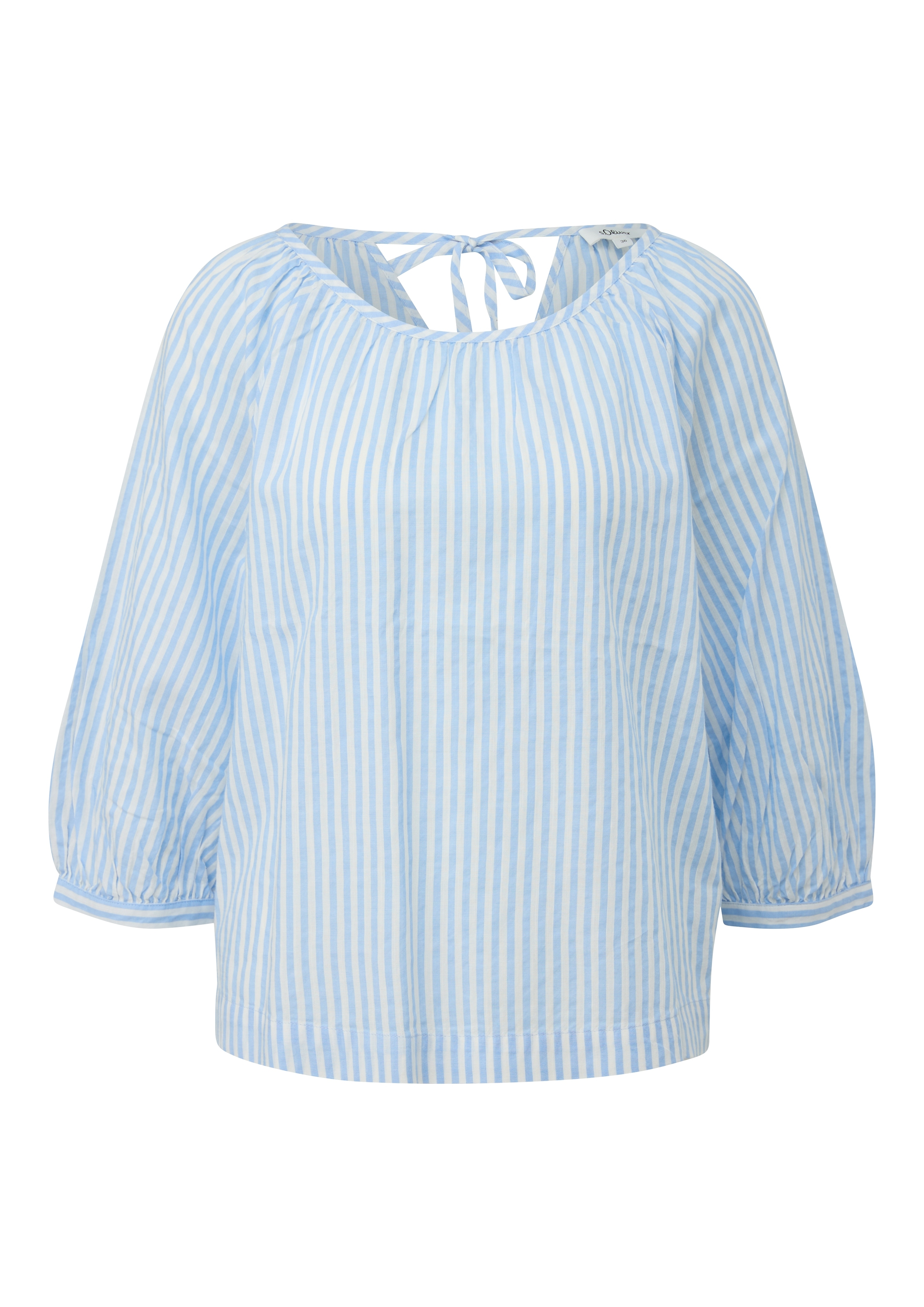 s.Oliver Klassische Bluse mit Streifen Muster