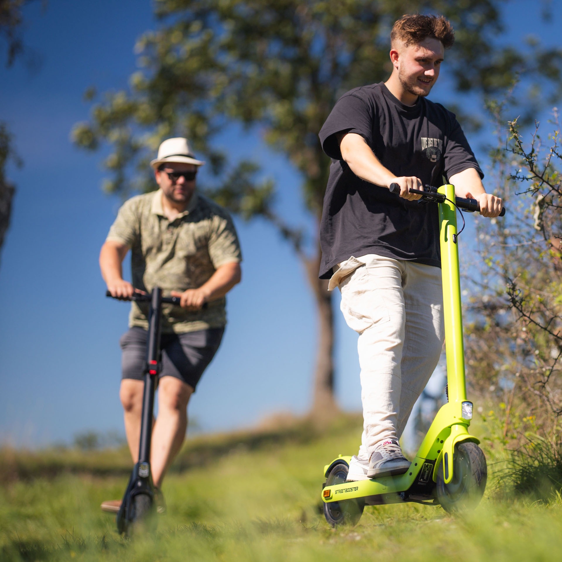 STREETBOOSTER E-Scooter »Sirius«, mit Straßenzulassung, bis zu 40 km Reichweite, mit Wechsel-Akku-System