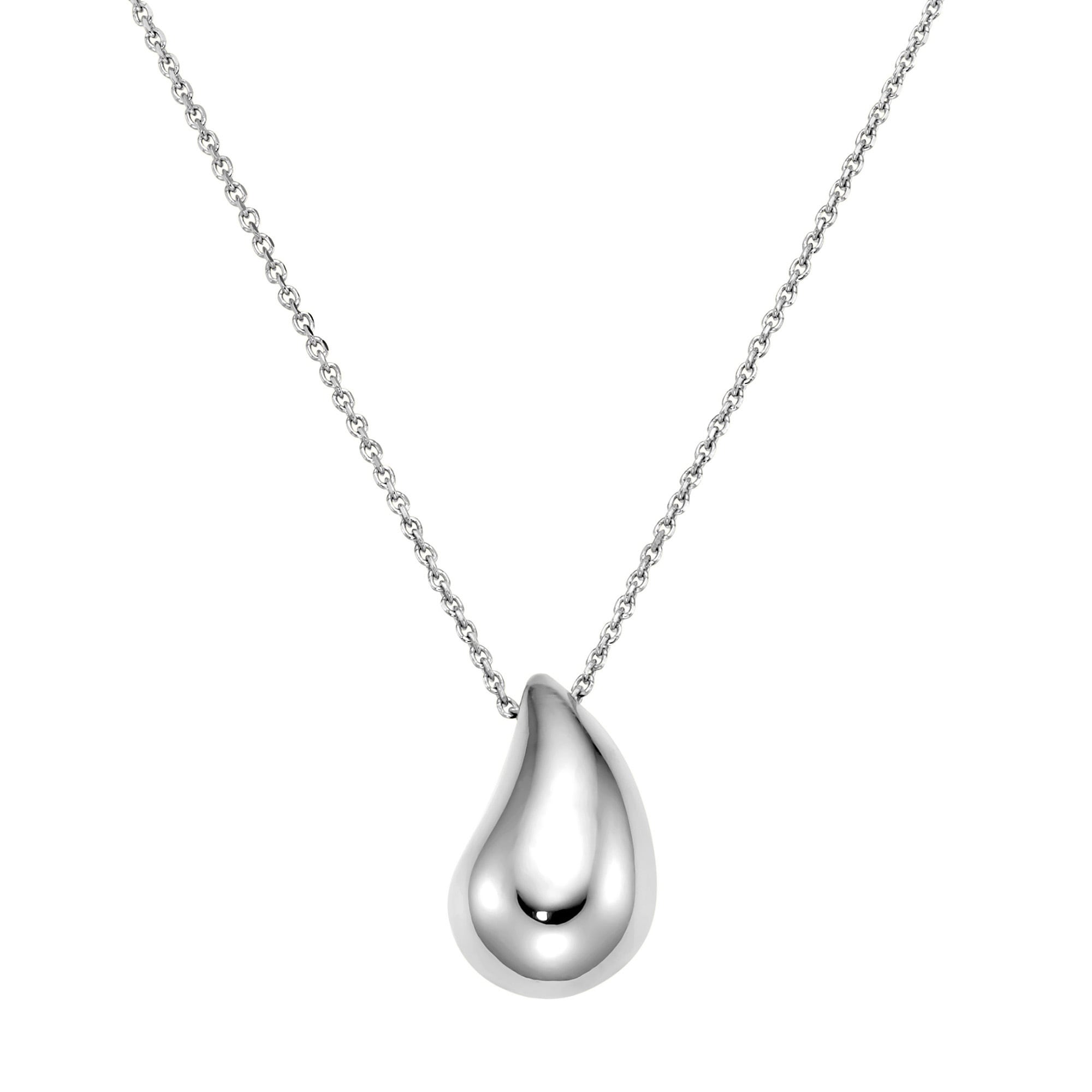 GIORGIO MARTELLO MILANO Kette mit Anhänger »Kette mit Anhänger in Tropfenform, Silber 925«
