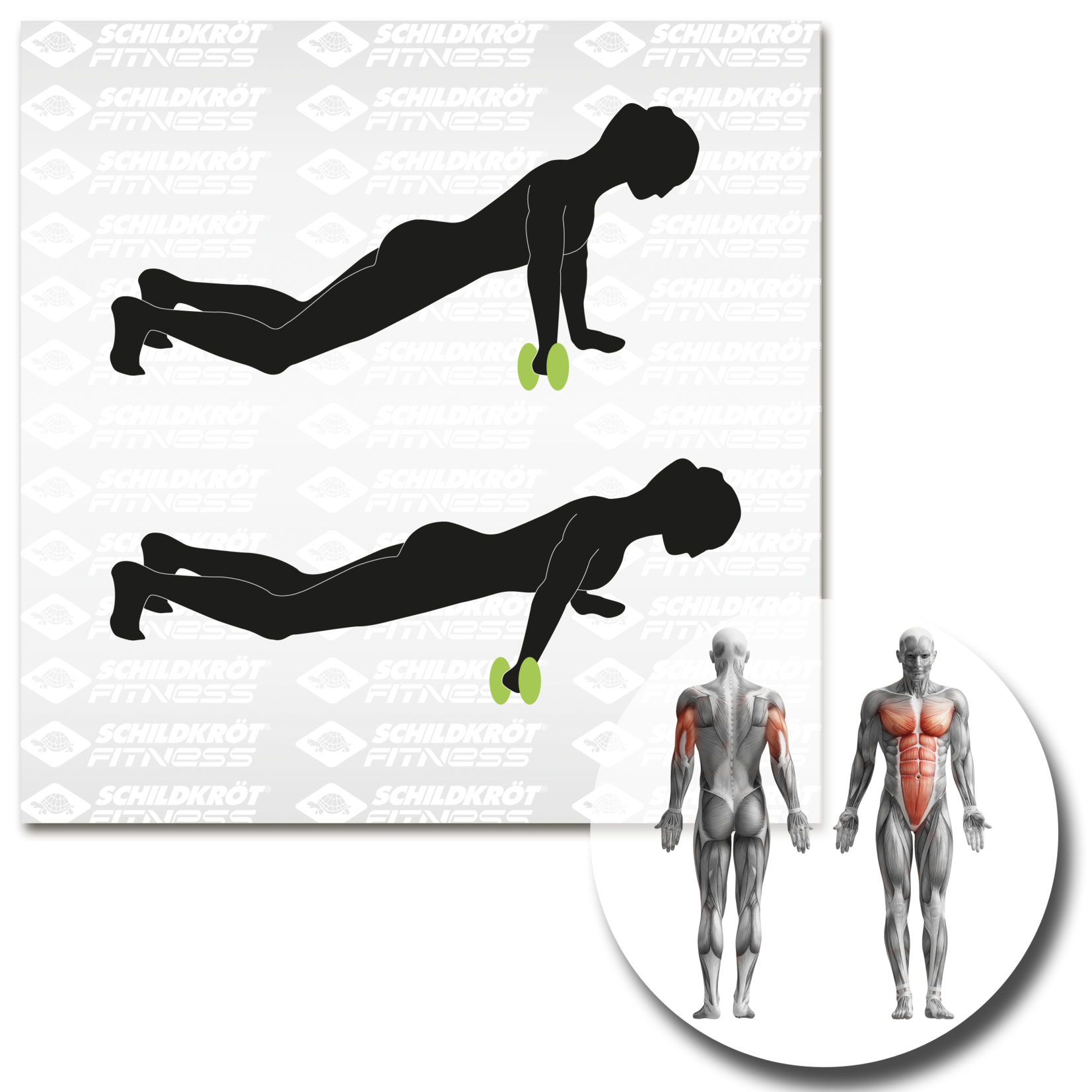 Schildkröt Kraftstation »Dual Core Wheels« Set, 2 Stk. tlg.