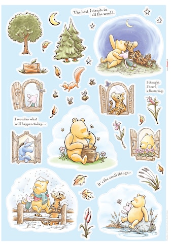 Komar Wandtattoo »Winnie the Pooh Adventures«, (61 St.), 50 x 70 cm kaufen