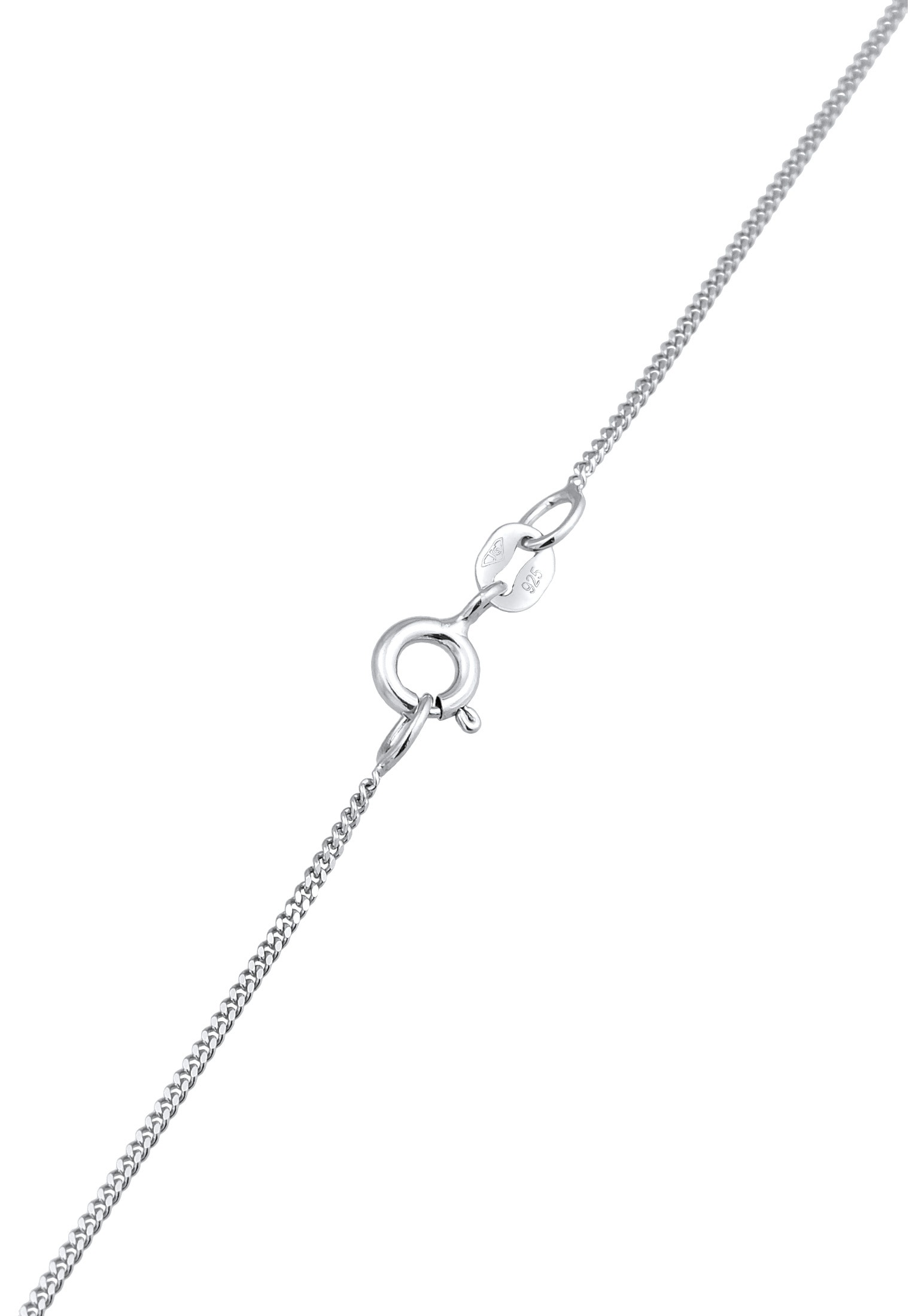Elli Ohrring und Ketten Set »Schmuckset Kette und Ohrringe Plättchen 925 Silber«