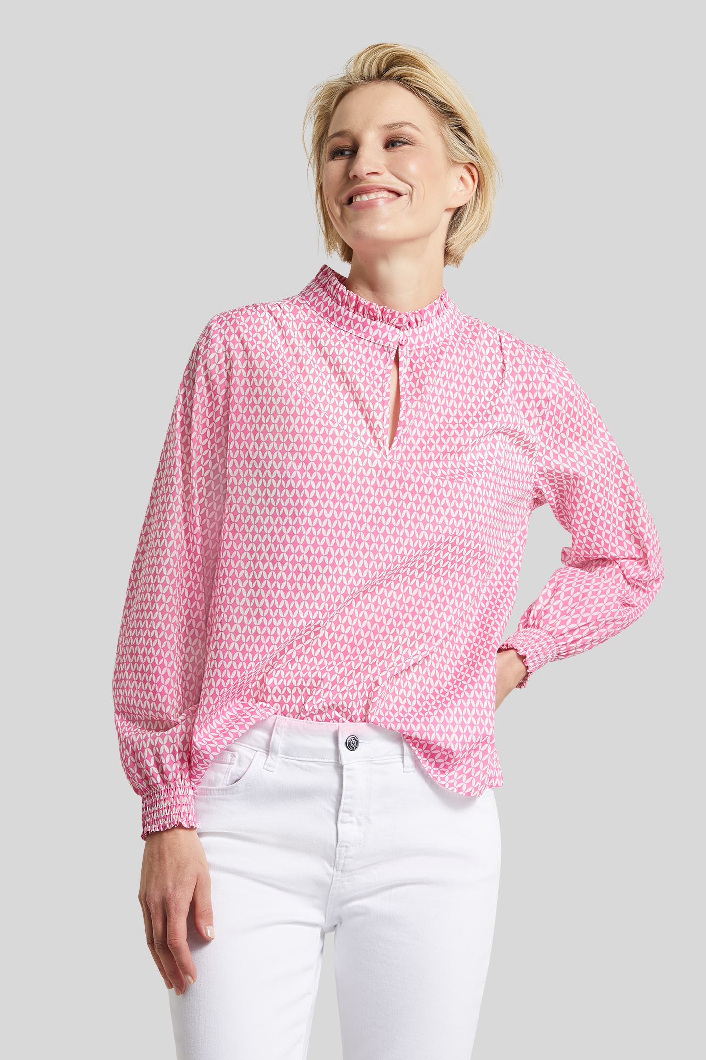bugatti Klassische Bluse, aus online reiner bei OTTO Baumwolle